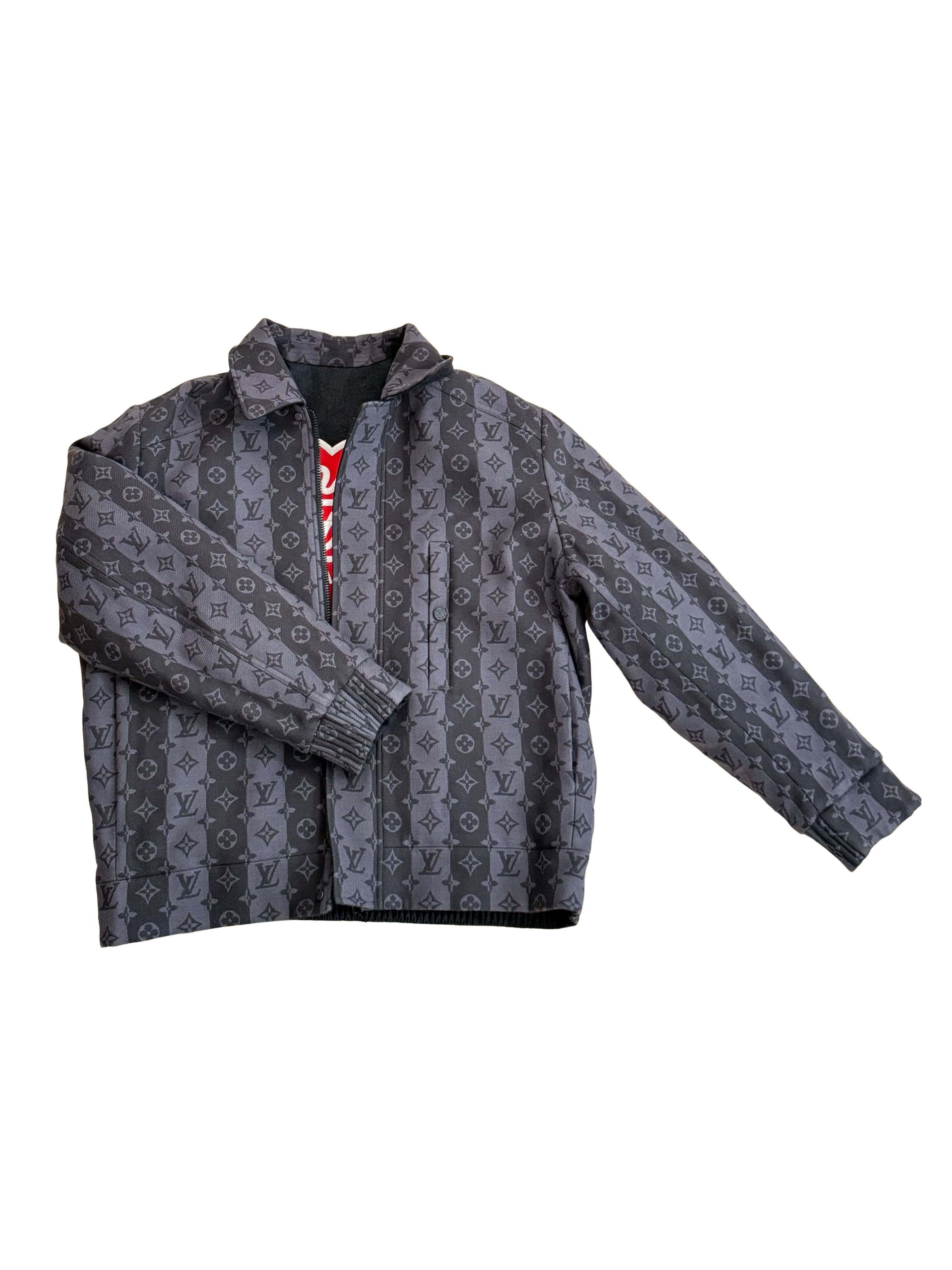 Louis Vuitton Louis Vuitton NIGO Embroidered Reversible Jacket