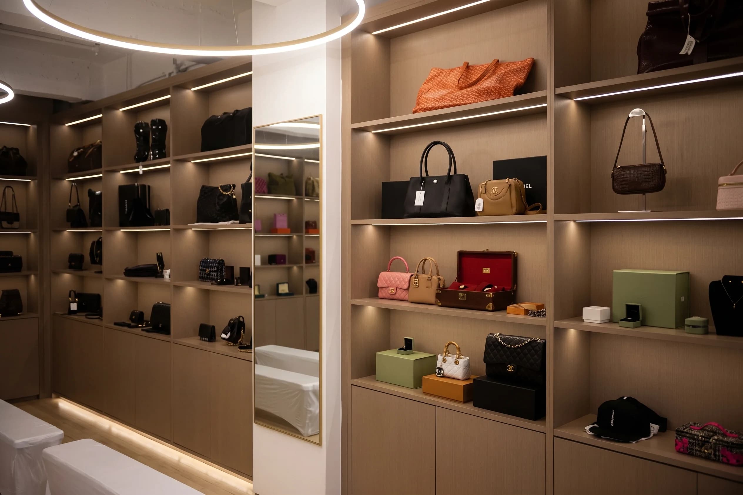 The Saconde flagship boutique in Chelsea, New York