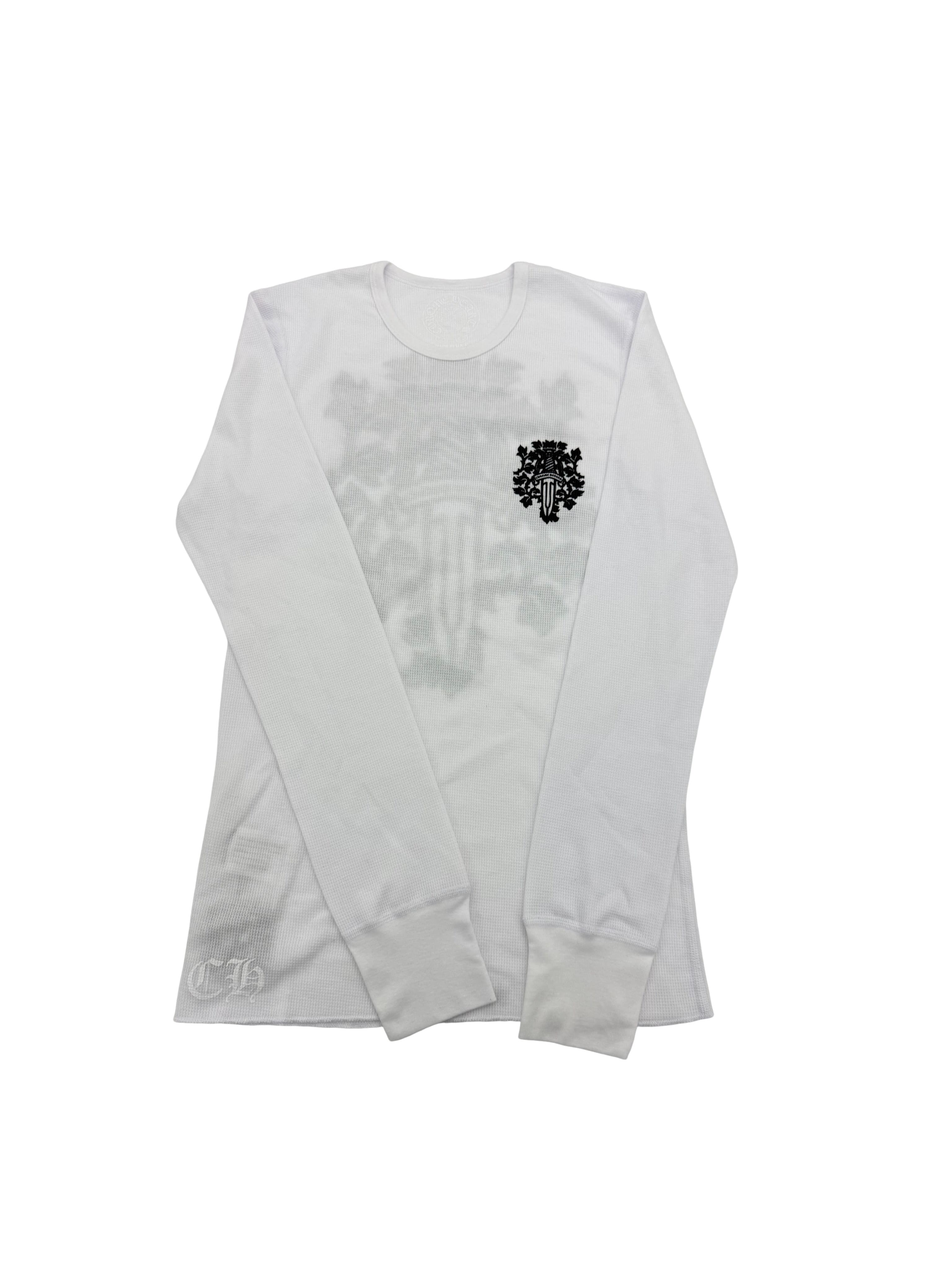 Chrome Hearts Dagger Long-Sleeve Thermal Tee Size M