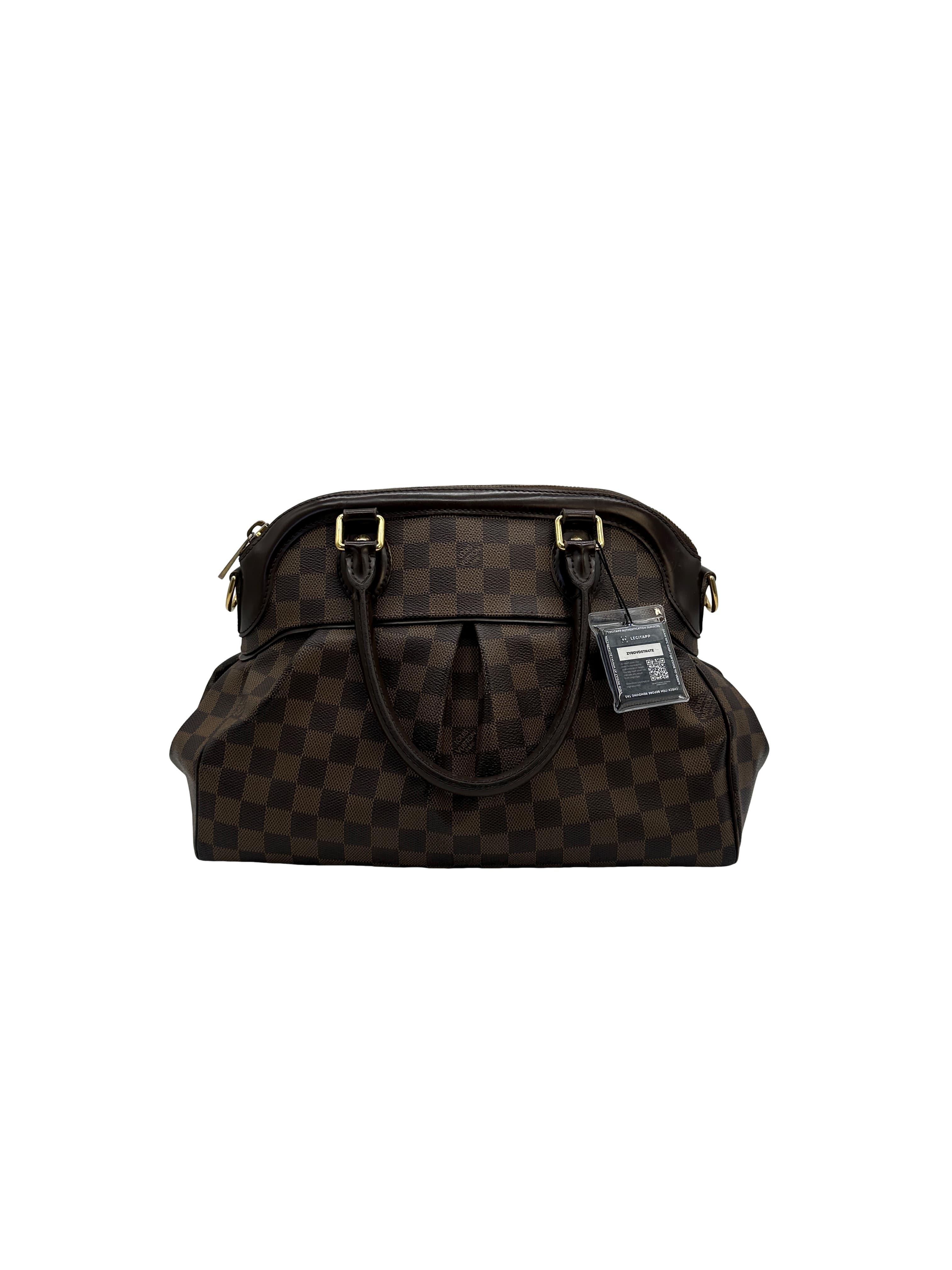 Louis Vuitton Trevi Shoulder Bag Brown Bags