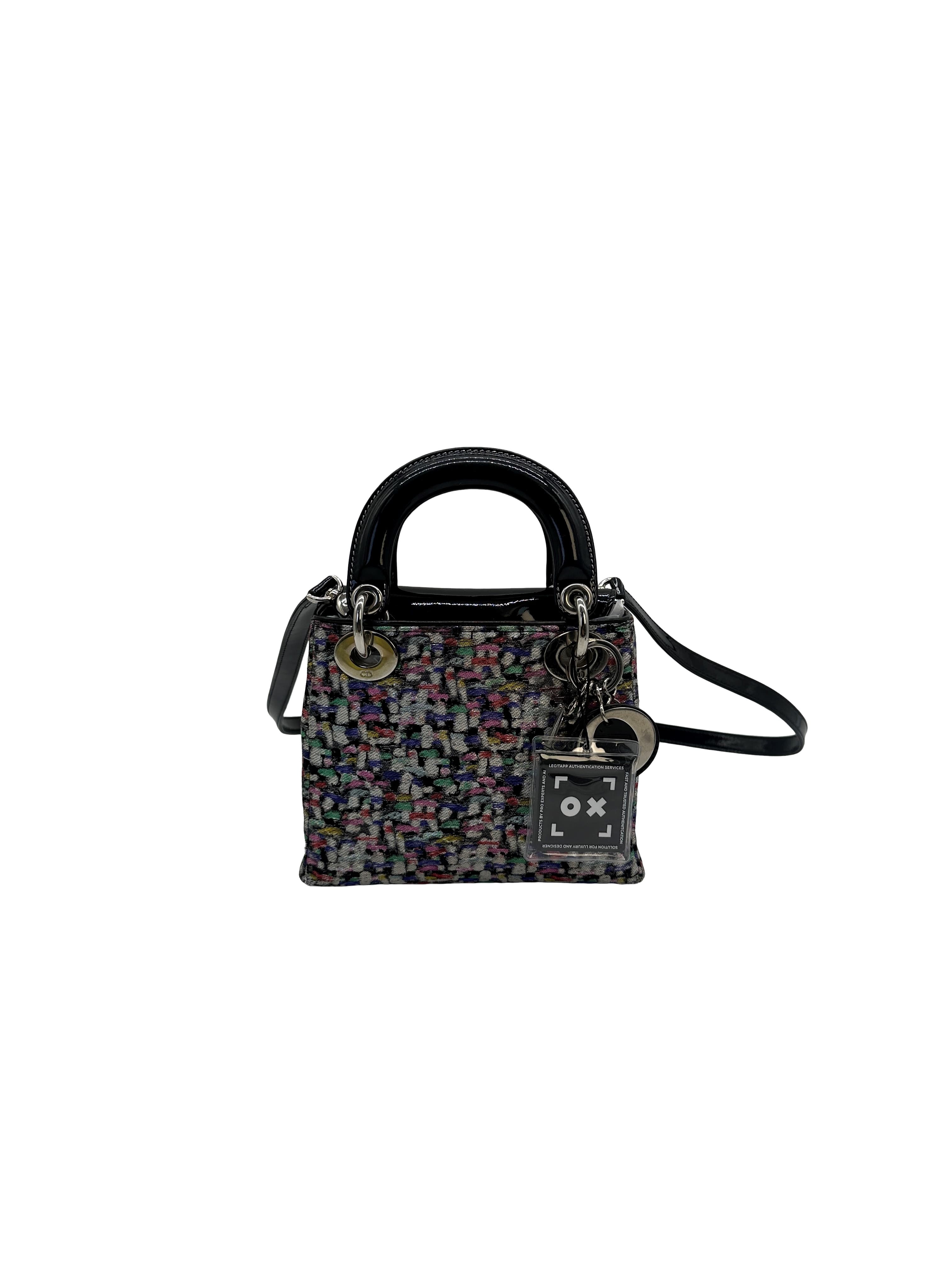 Christian Dior Medium Brocade Lady Dior Bag