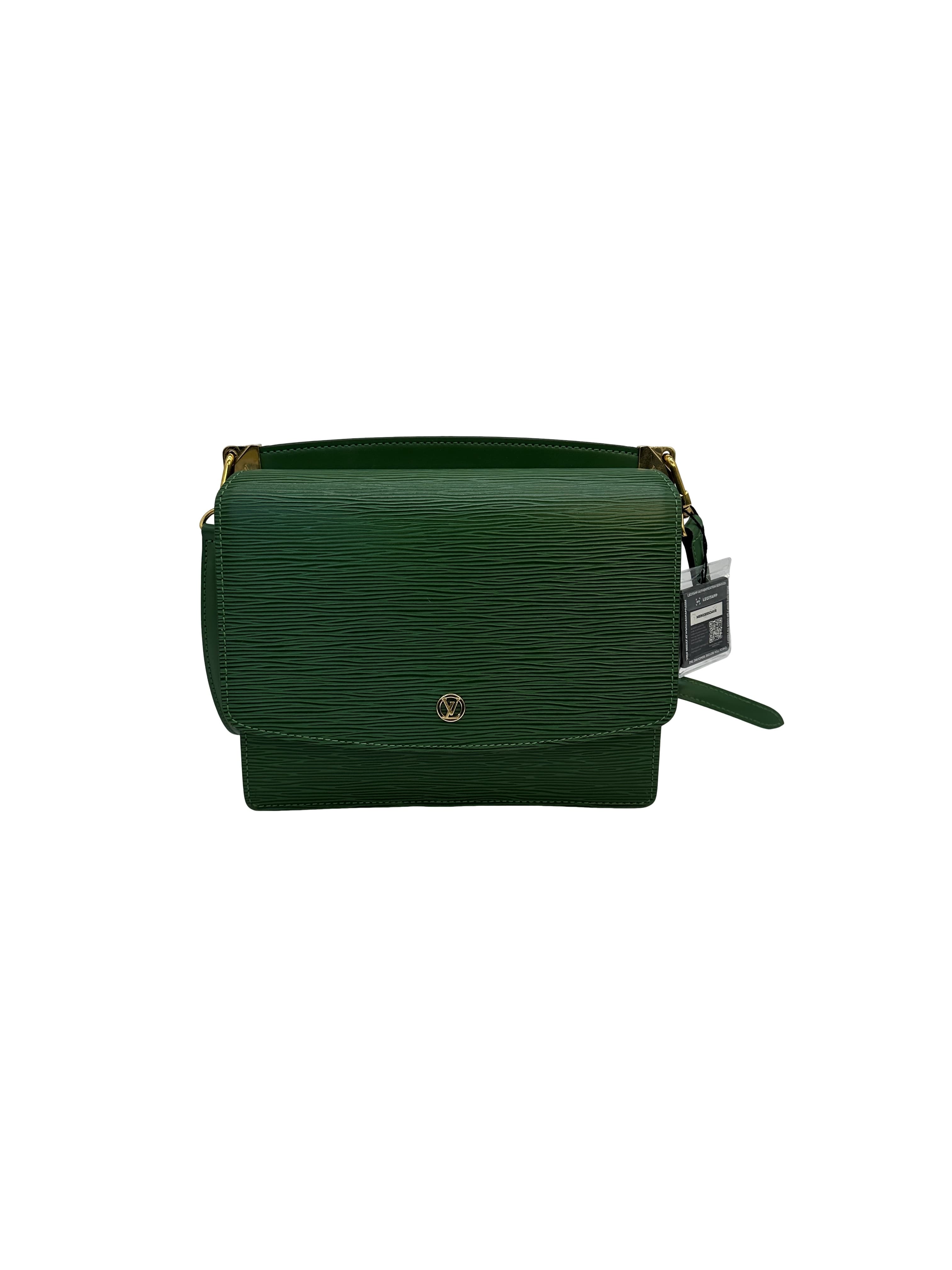 Louis Vuitton Green Epi Leather Messenger Bag