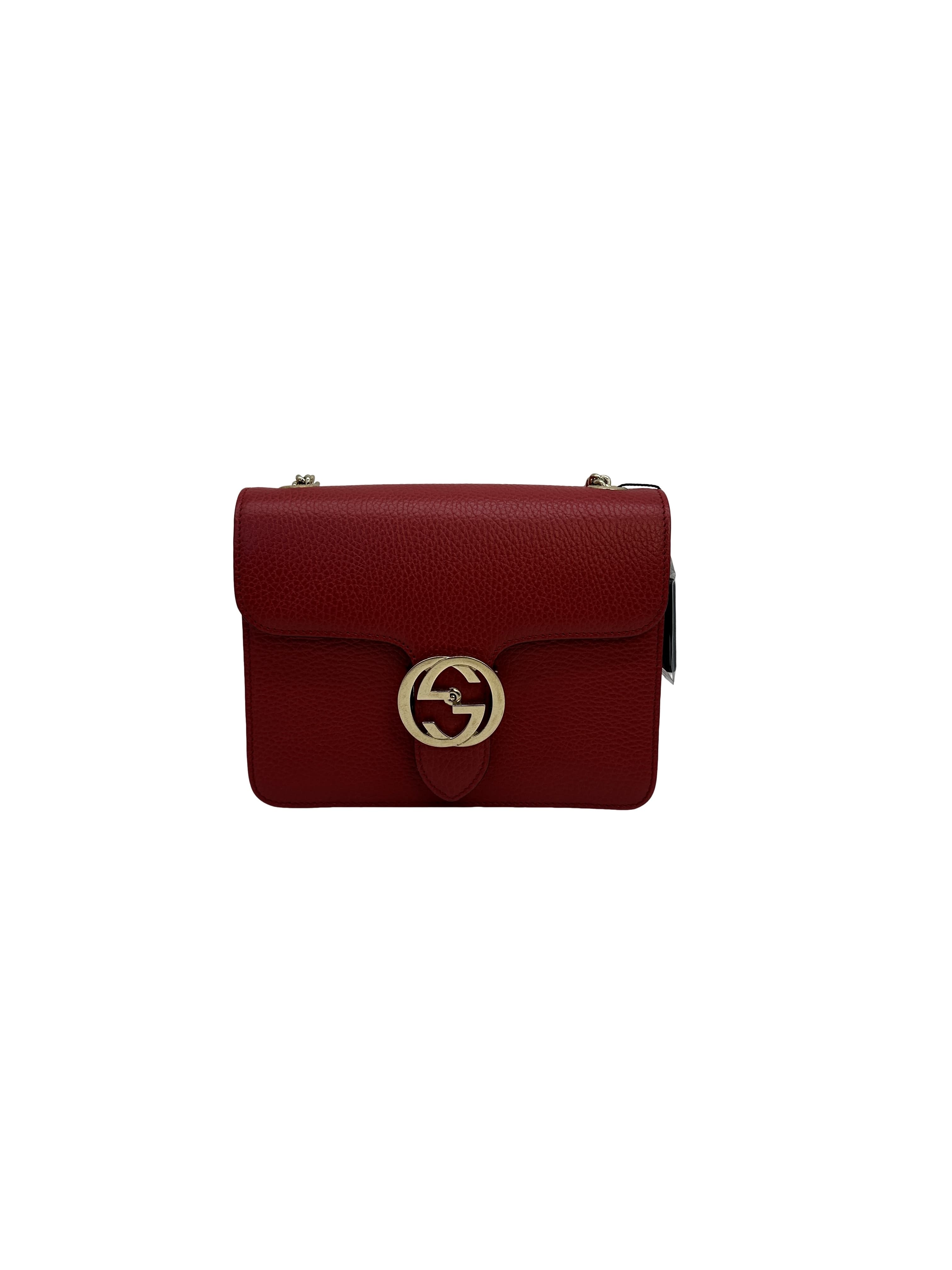 Gucci Interlocking G Chain Shoulder Bag