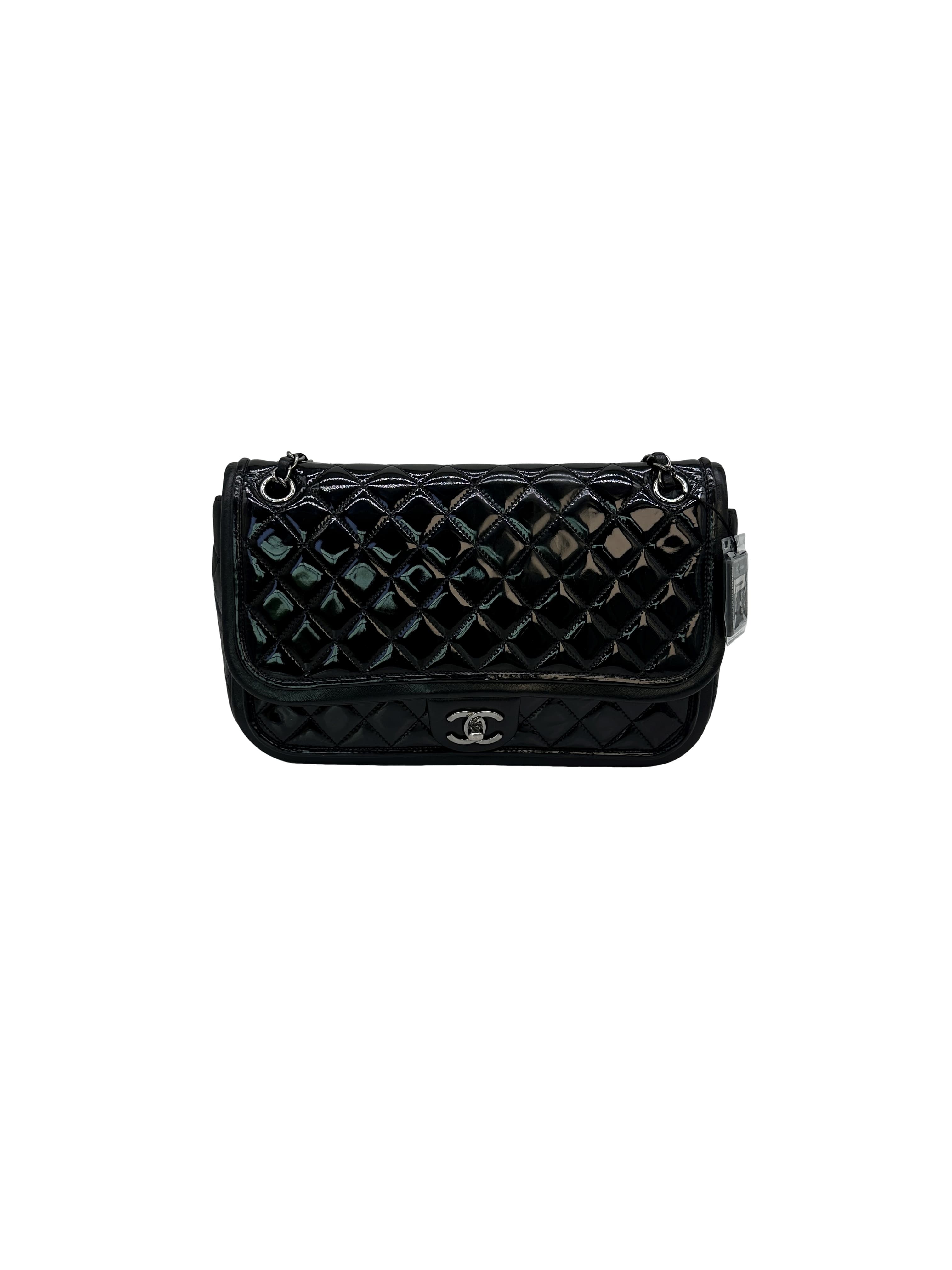 Chanel Black Patent Leather Bag