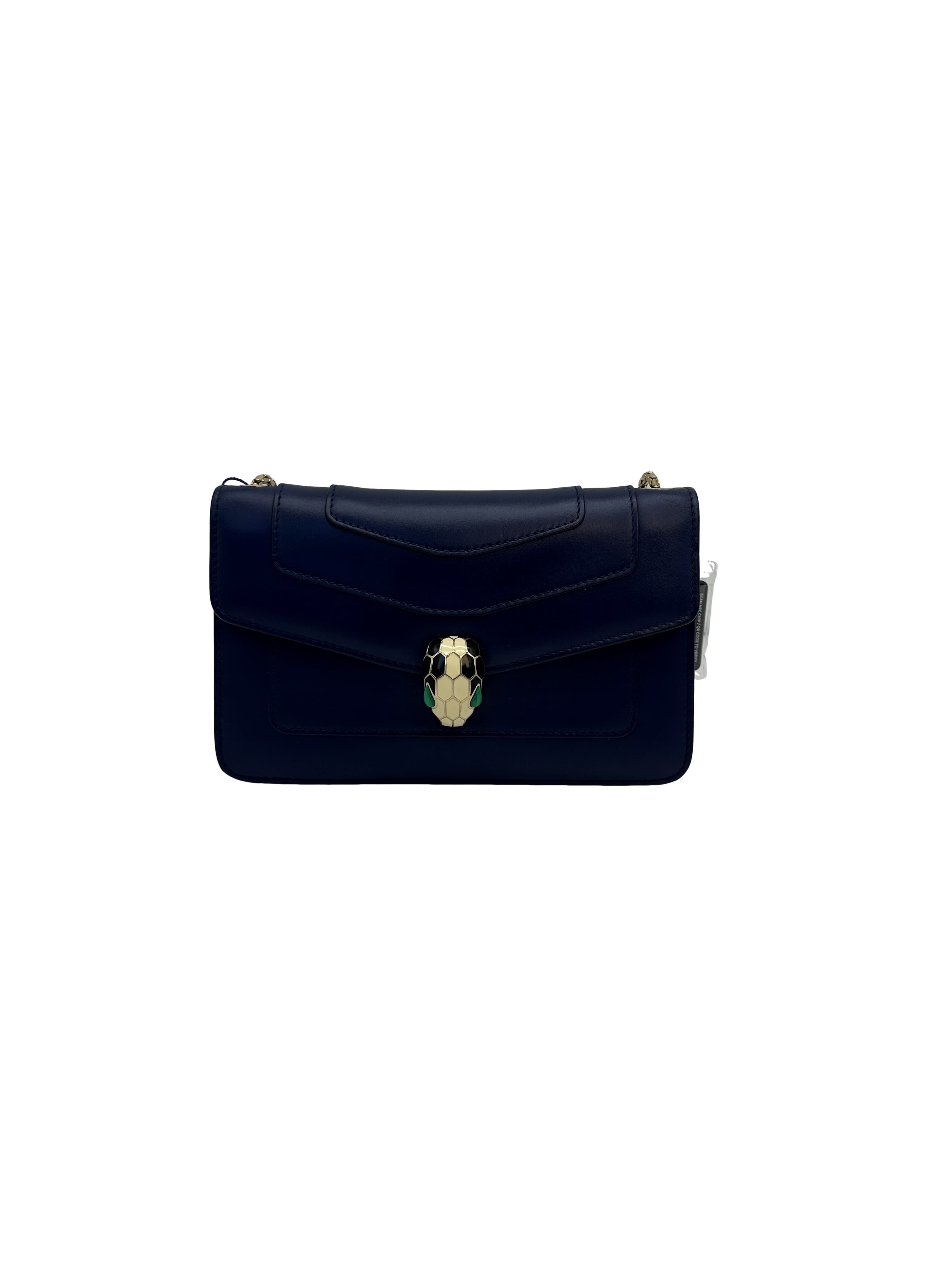 Bvlgari Patent Leather Shoulder Bag