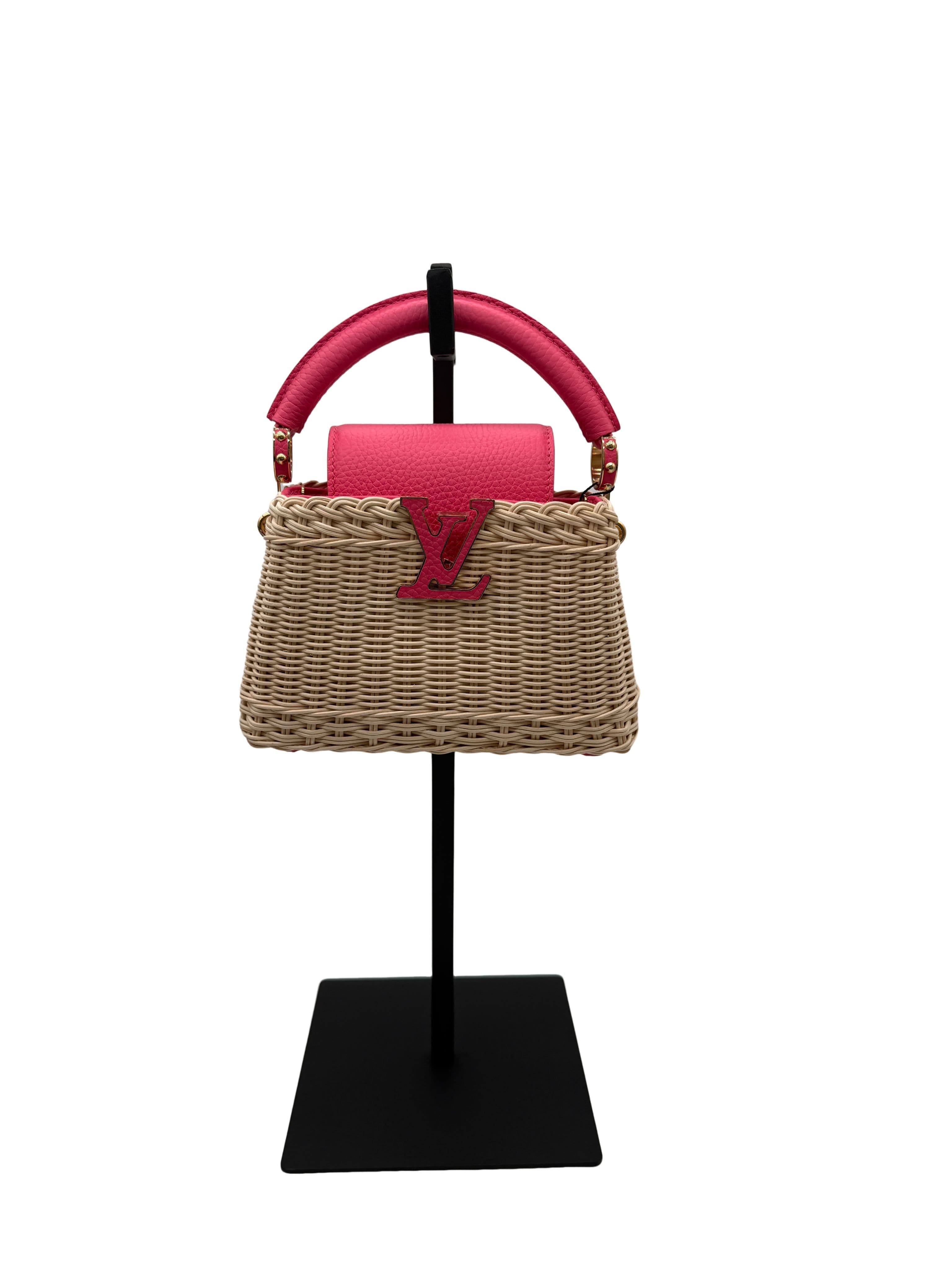 LOUIS VUITTON Capucines Mini Capucines Handbag