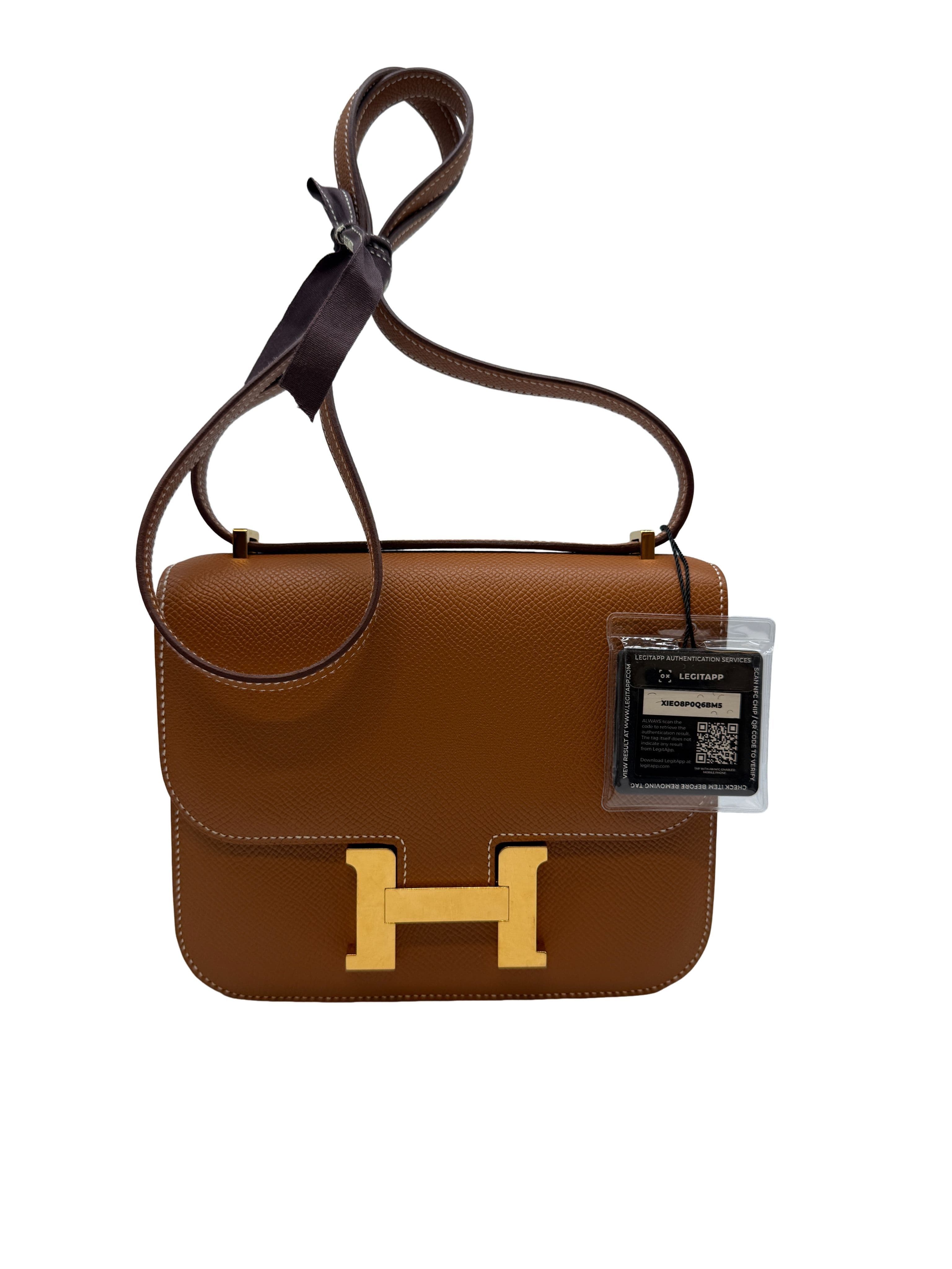 Hermes Gold Epsom Constance Gold Hardware