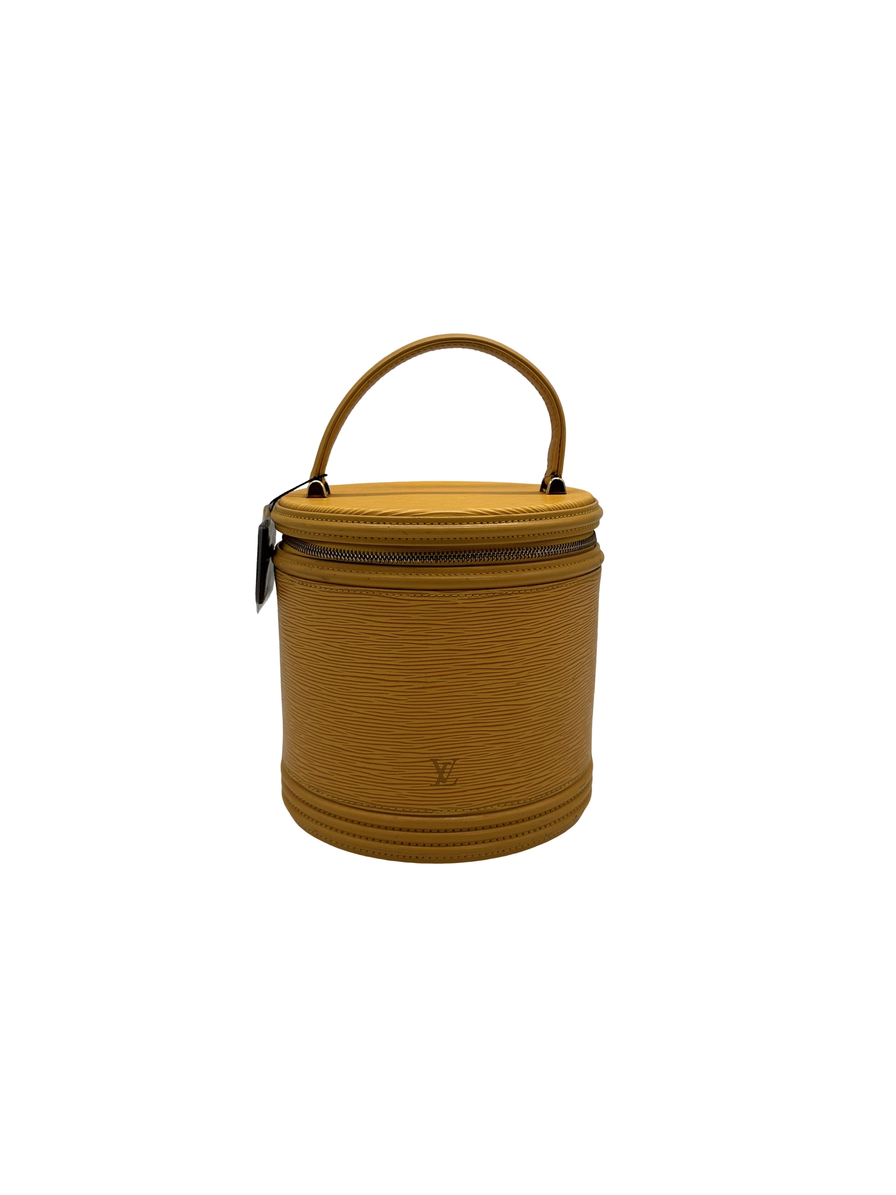 Louis Vuitton Epi Leather Vanity - Yellow Bucket Bags