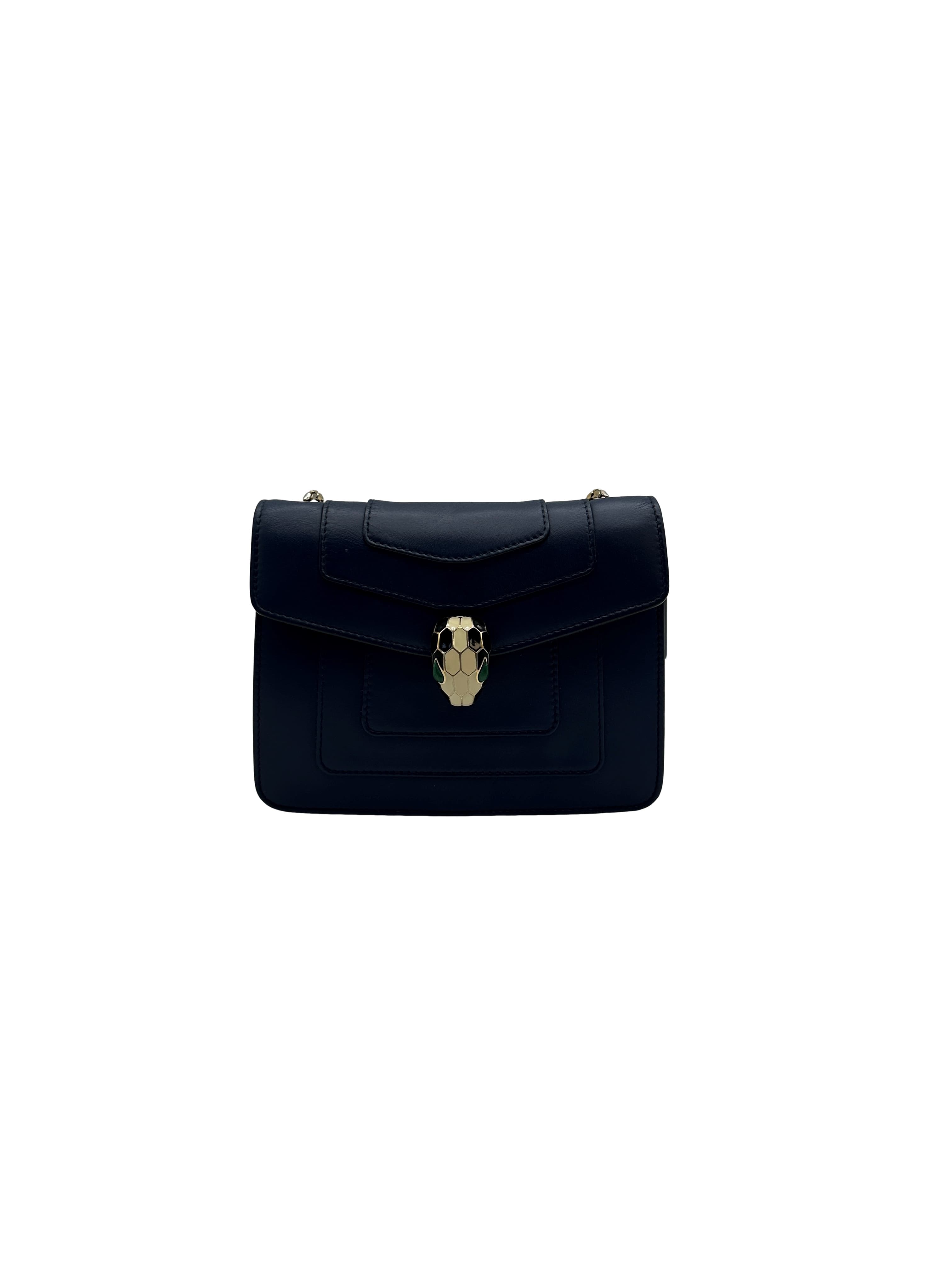 Bulgari Calfskin Serpenti Forever Shoulder Bag