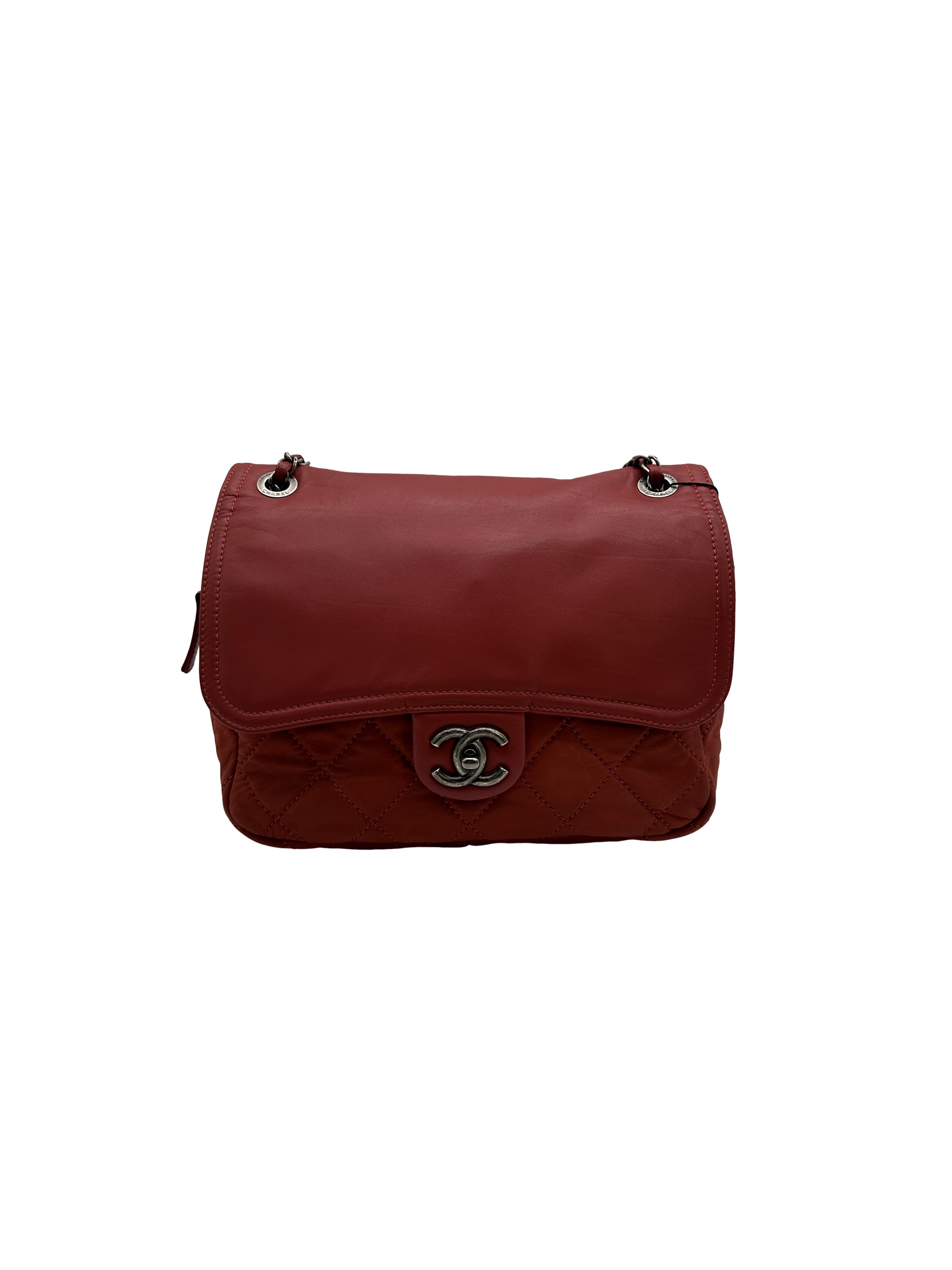 Chanel In The Mix Flap Bag - Red Shoulder Bags