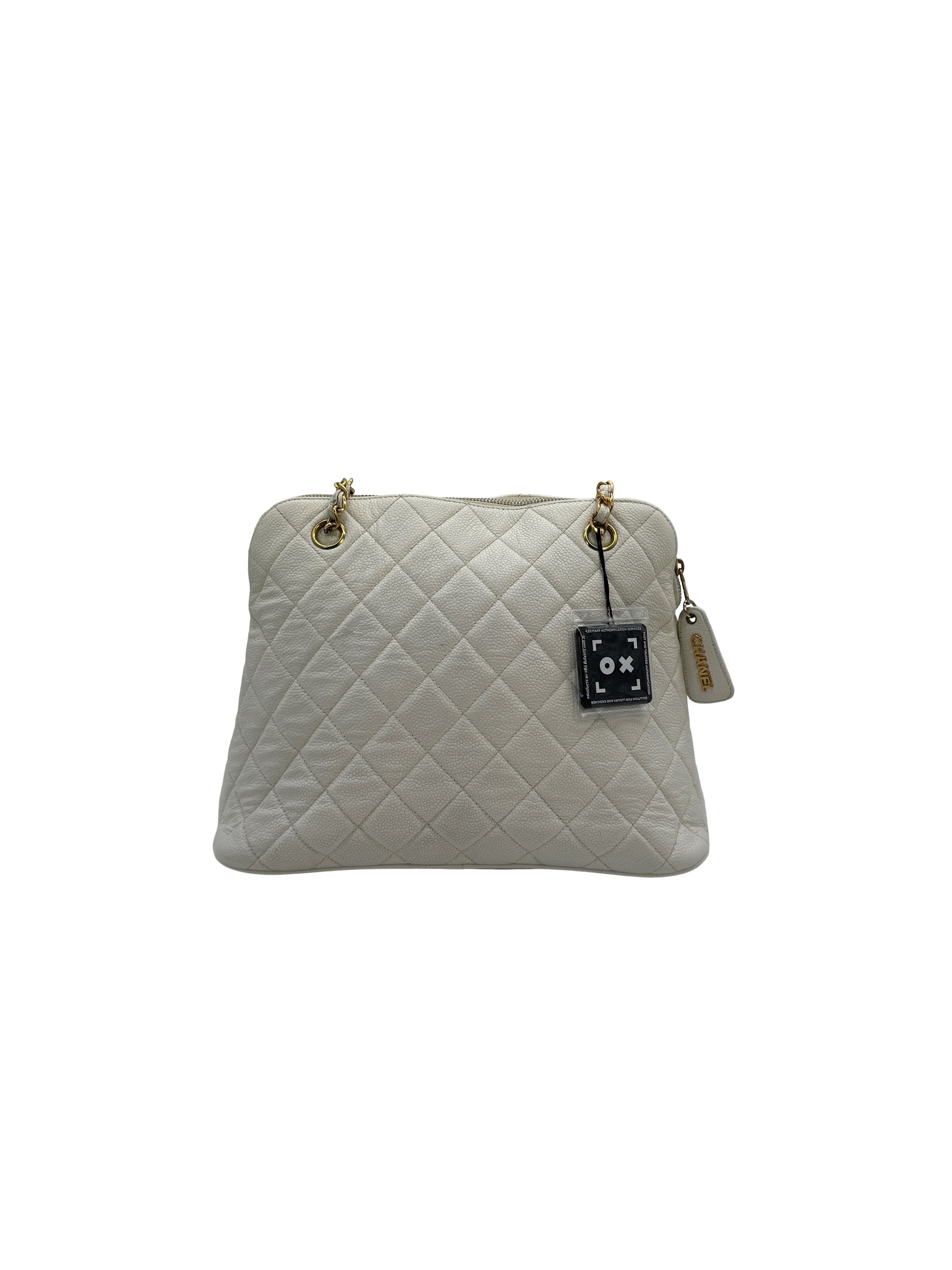 Chanel Vintage Quilted Dome Bag