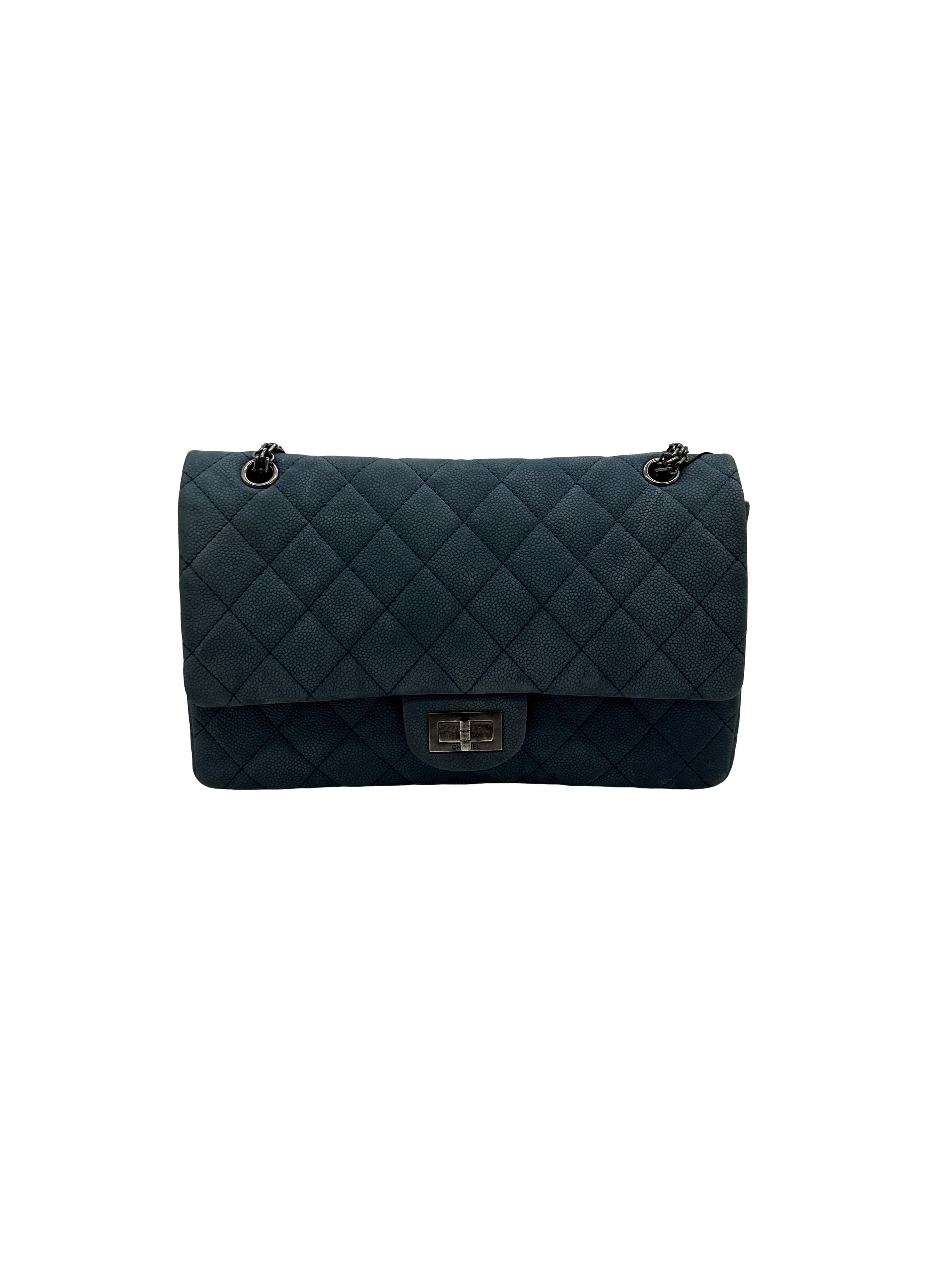 Chanel Jersey Quilted Medium Double Flap