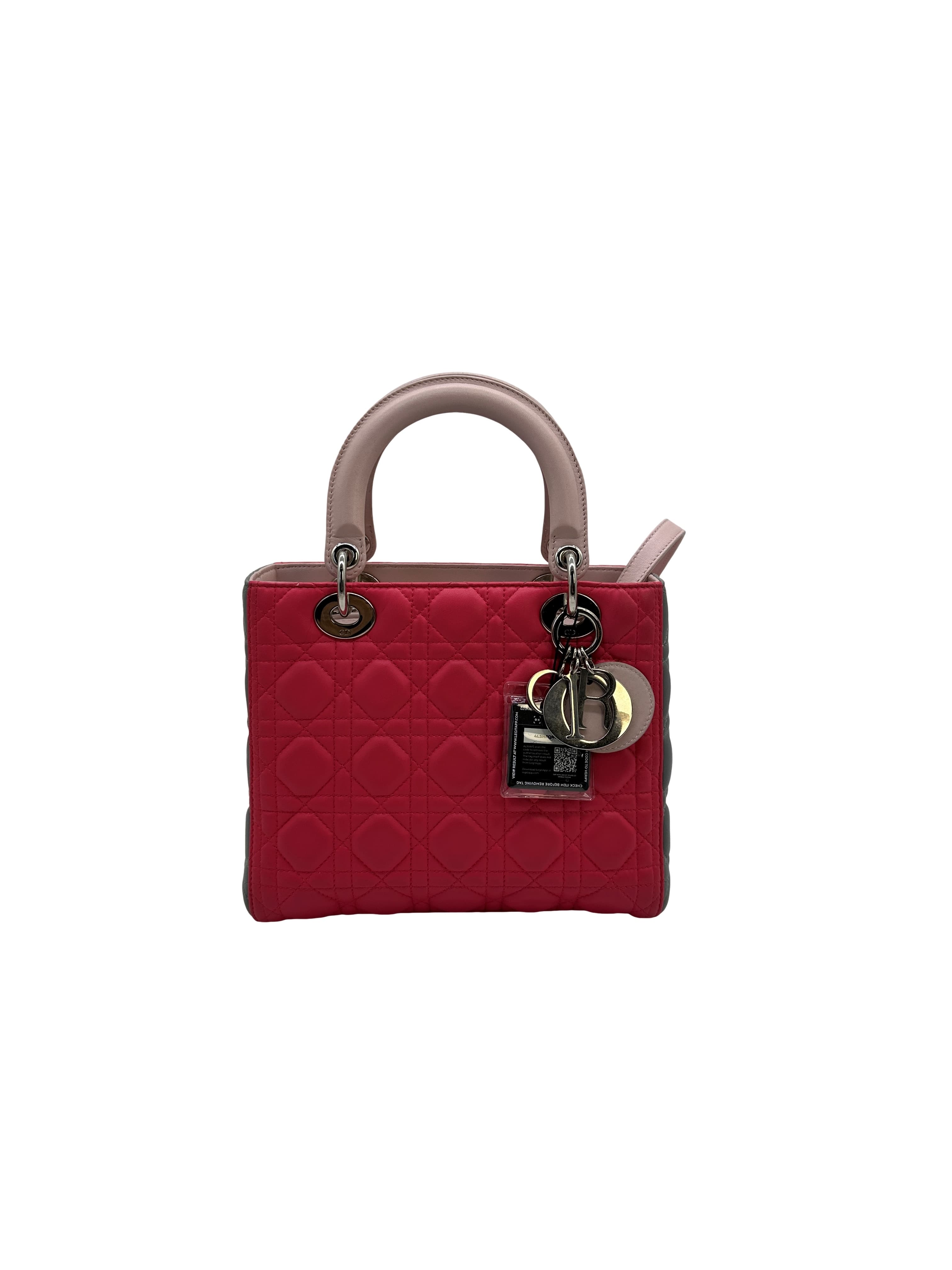 Dior Lady Dior Leather Handbag