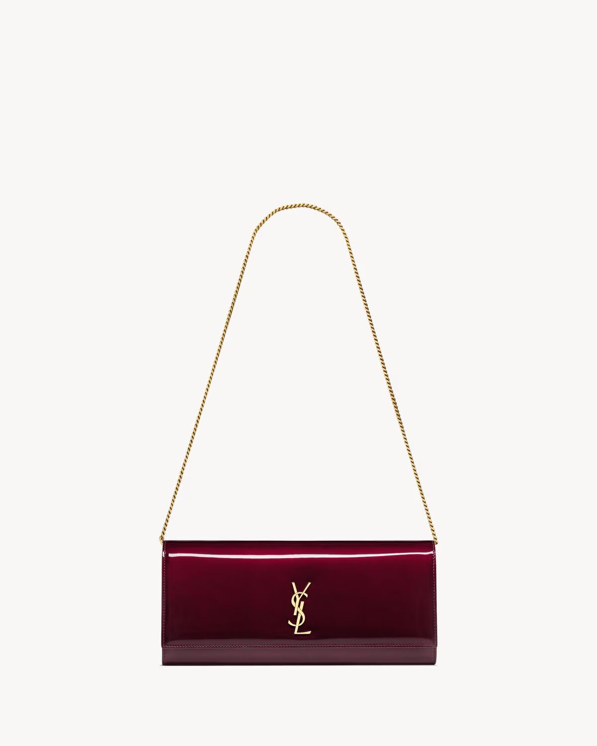 KATE clutch in patent leather