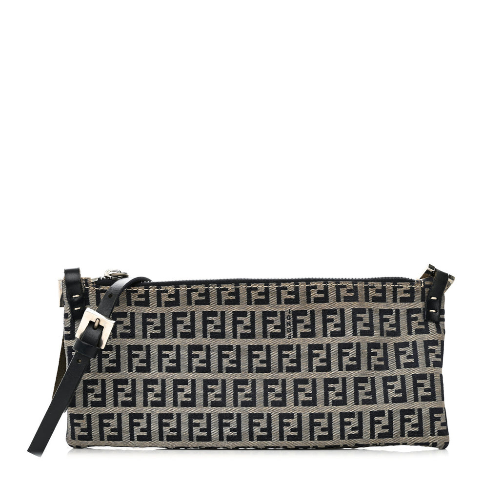 Zucchino Vitello Pochette Beige Blue