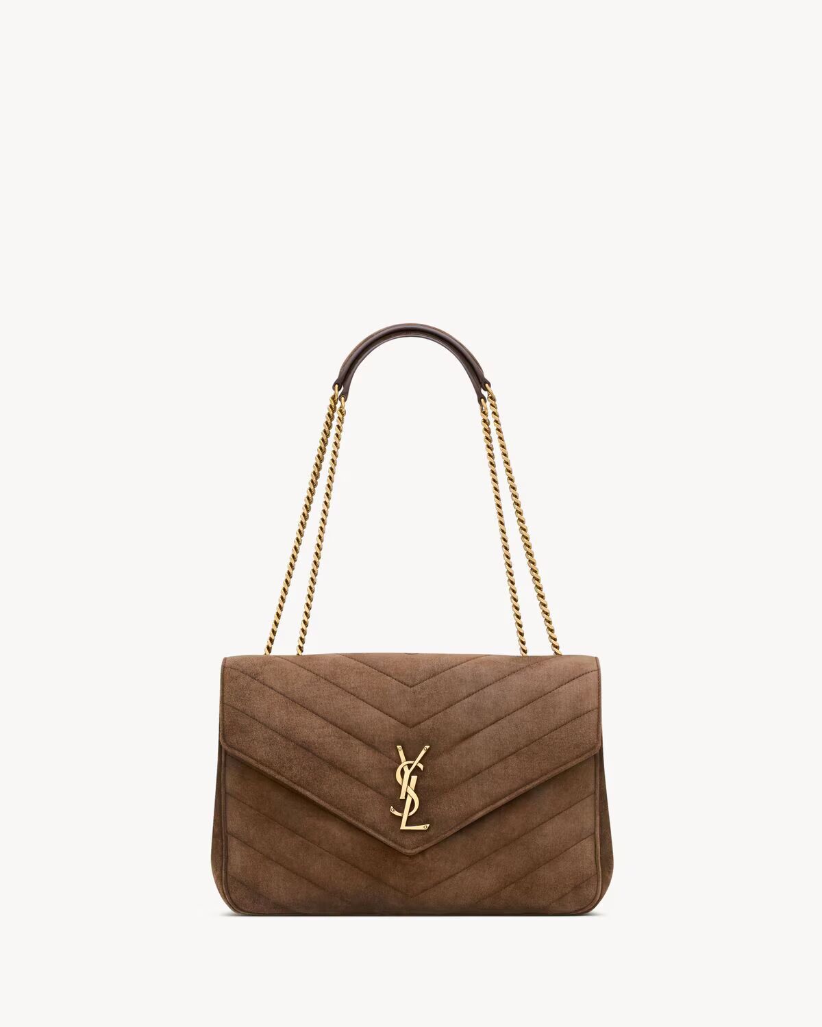 LOULOU large in MATELASSÉ suede