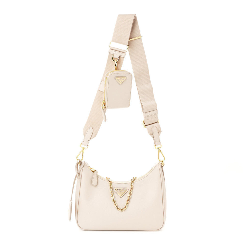 Saffiano Re-Edition 2005 Shoulder Bag Ninfea