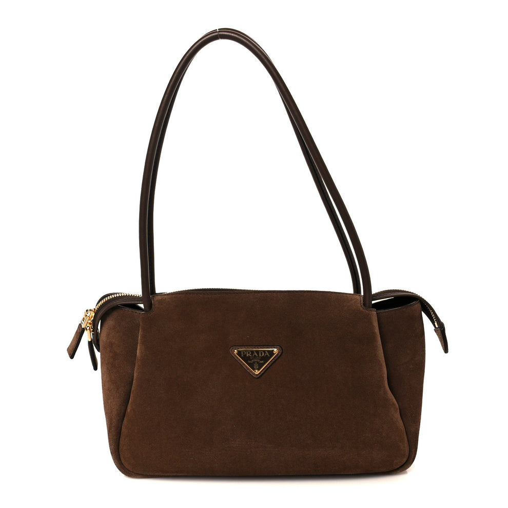 Camoscio Medium Darling Shoulder Bag Cocoa Brown