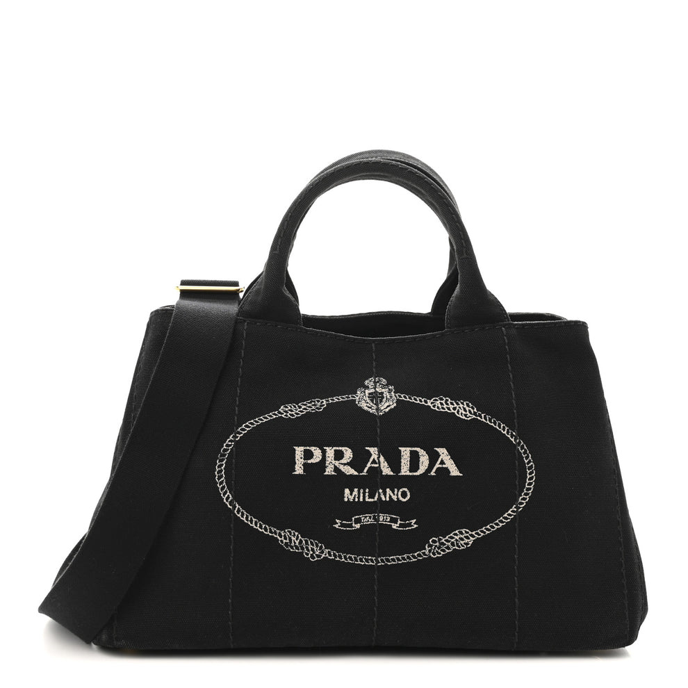 Canapa Logo Tote Black