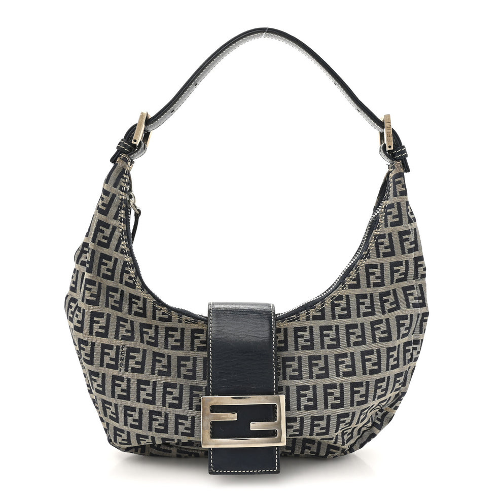 Zucchino Half Moon Baguette Navy Blue