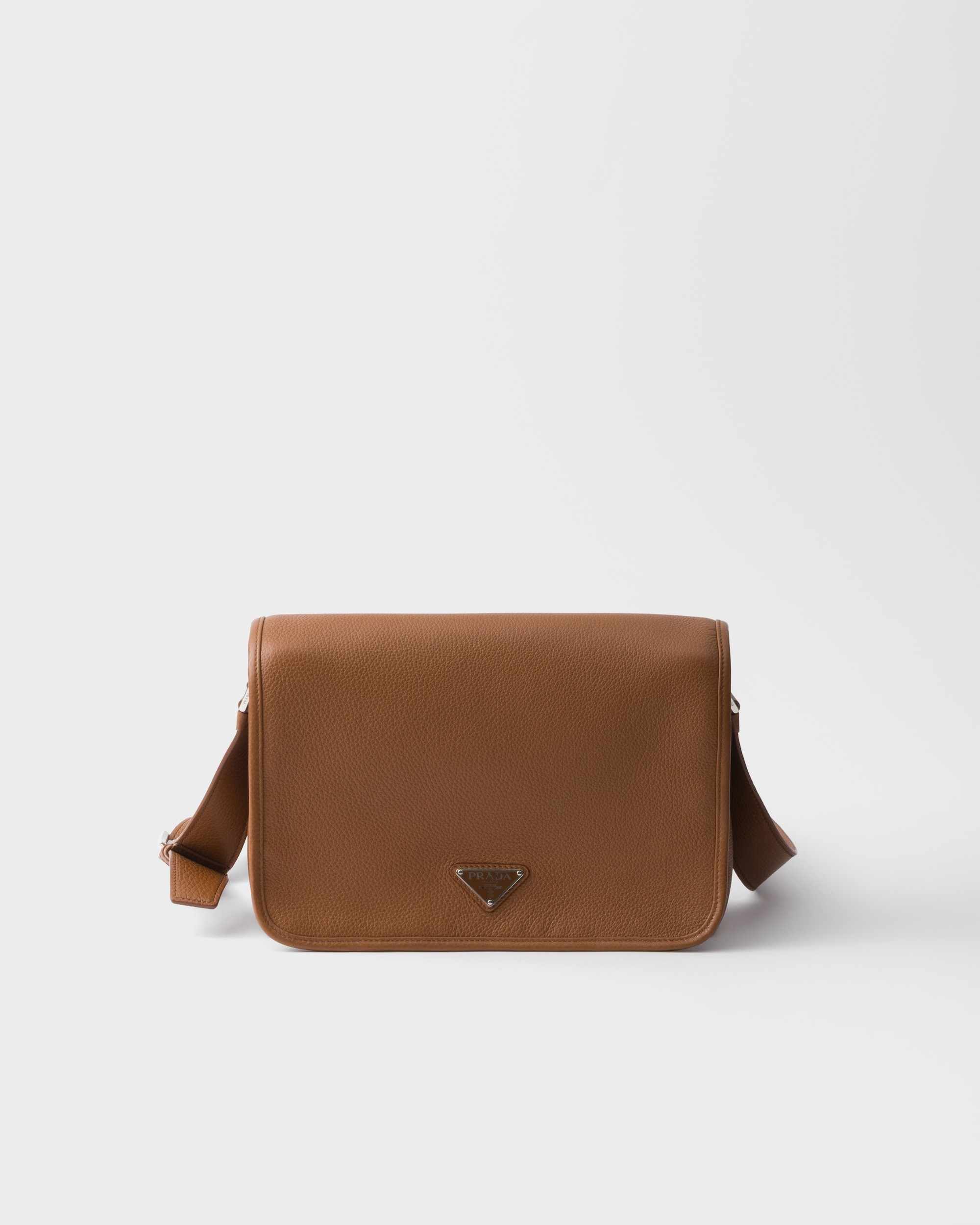 Leather shoulder bag
