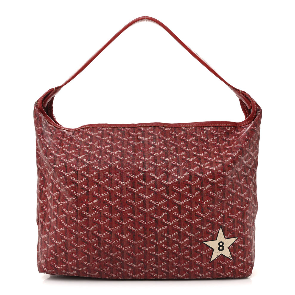 Goyardine Boheme Hobo Red