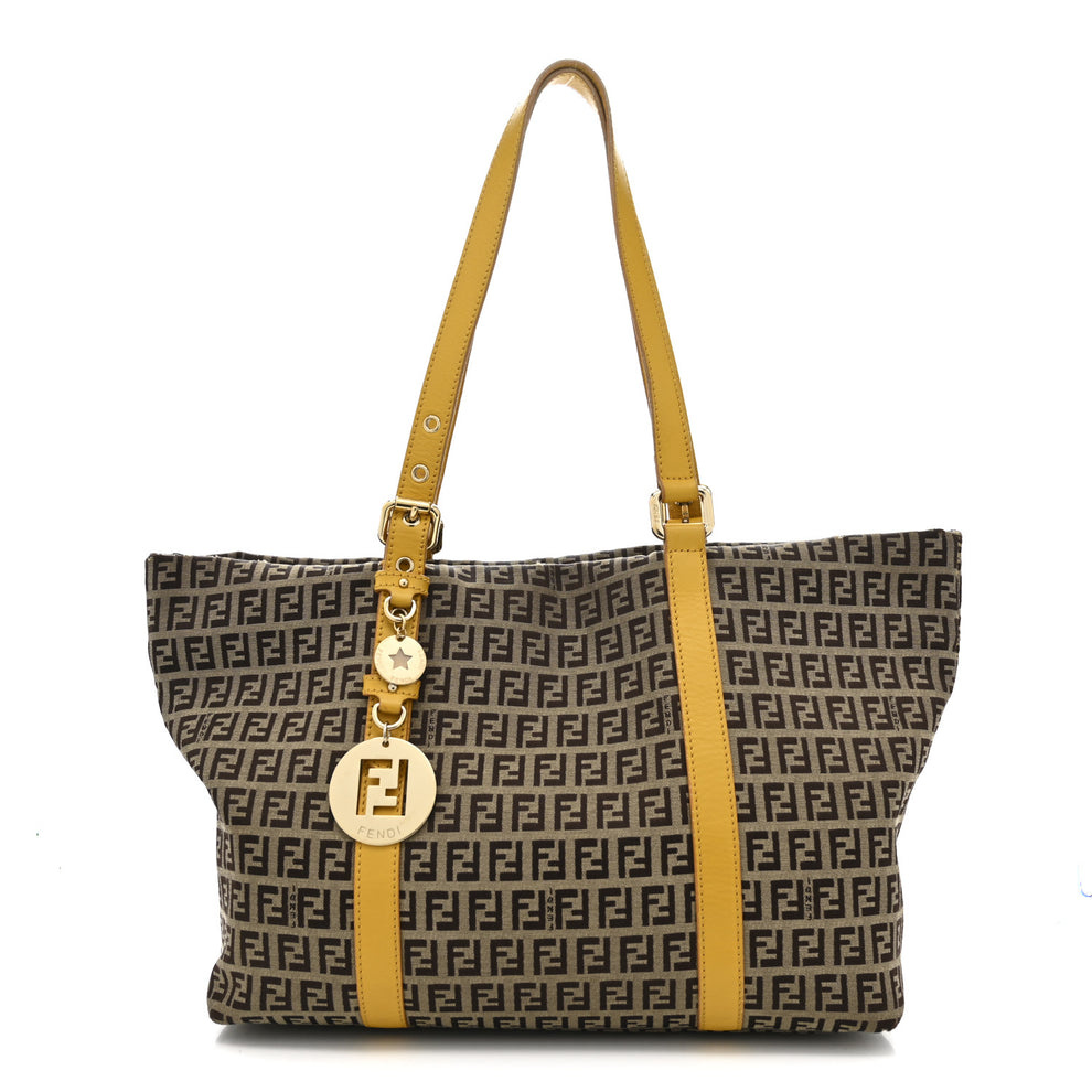 Zucchino Charm Large Shopper Tote Yellow