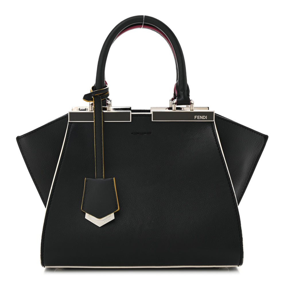 Vitello Dolce Mini 3Jours Tote Black