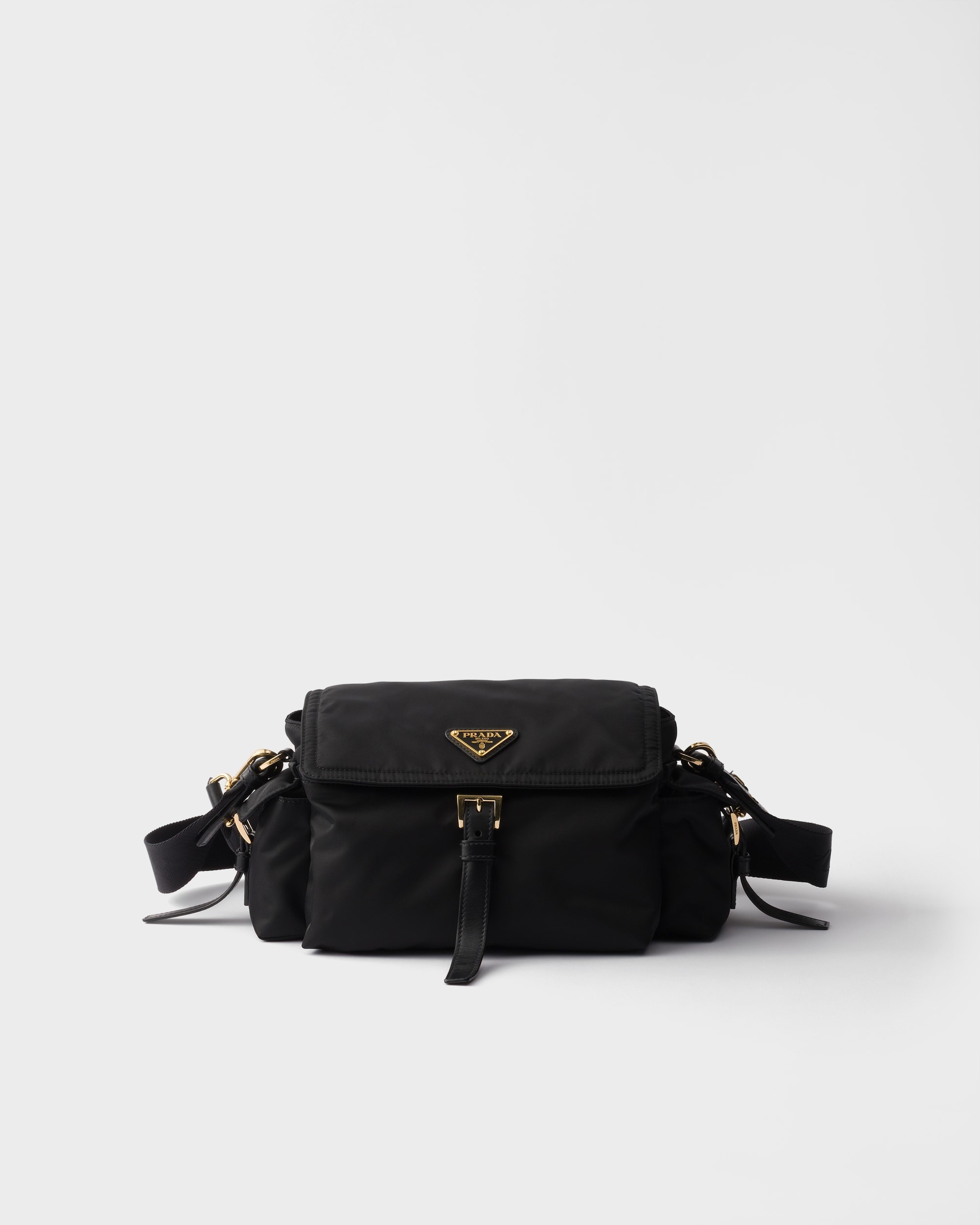 Prada Explore medium Re-Nylon shoulder bag with flap