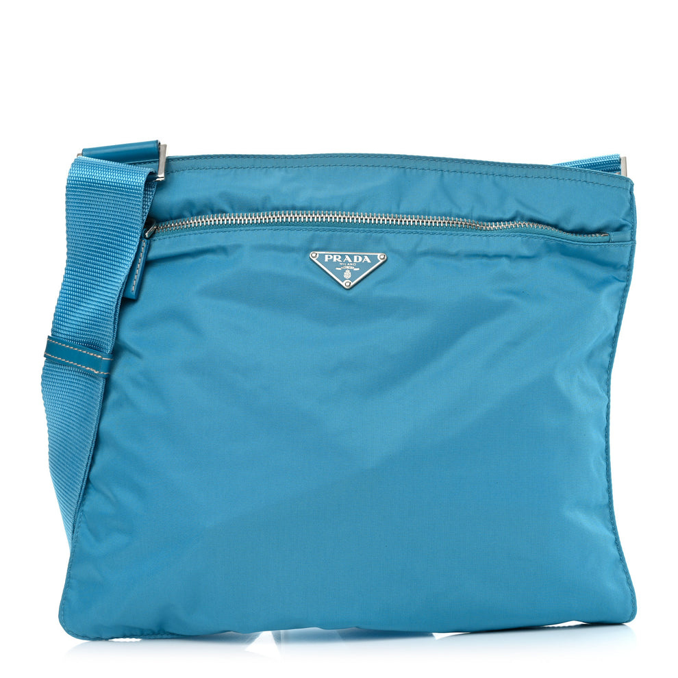 Nylon Vela Flat Messenger Bag Voyage