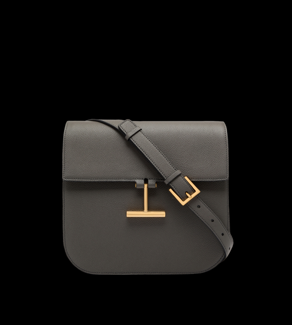 GRAIN LEATHER TARA MEDIUM CROSSBODY