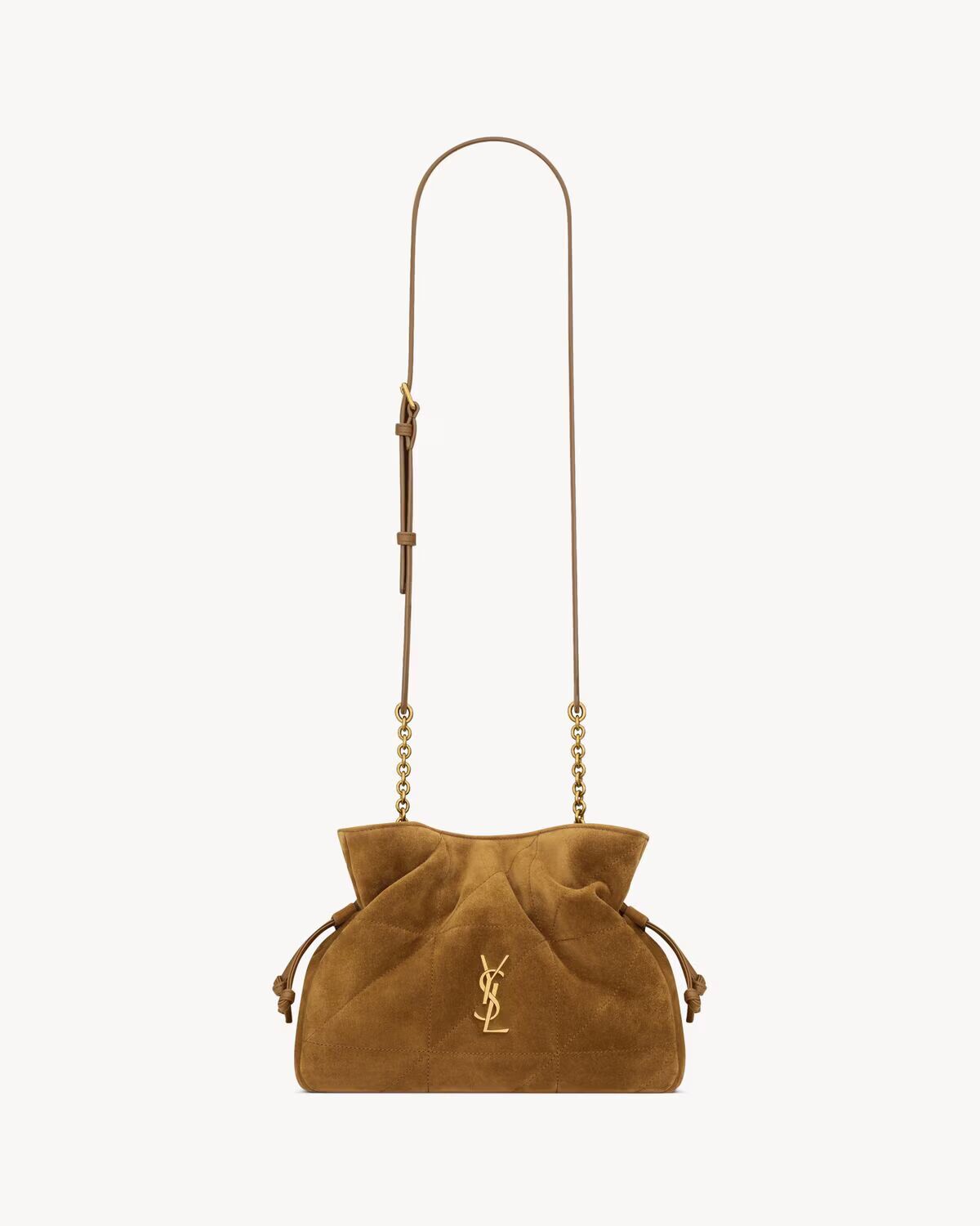 JAMIE shoulder pouch in suede