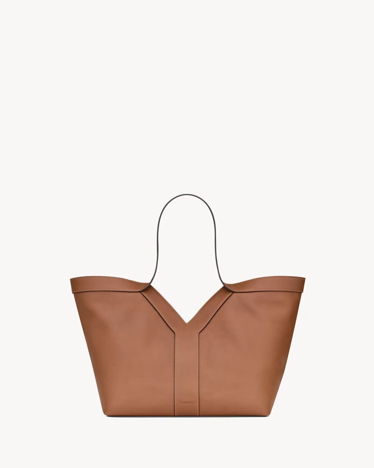 Y small tote in leather