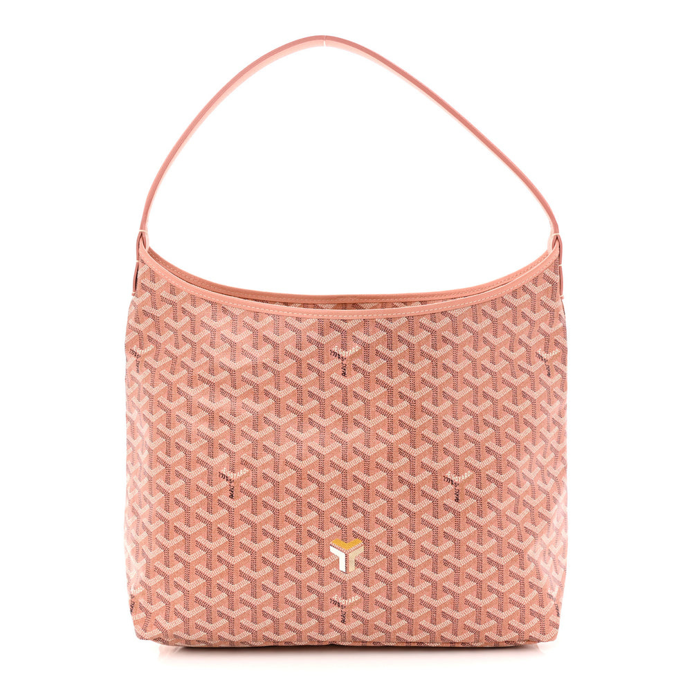 Iridescent Goyardine Boheme Hobo Pearly Coral