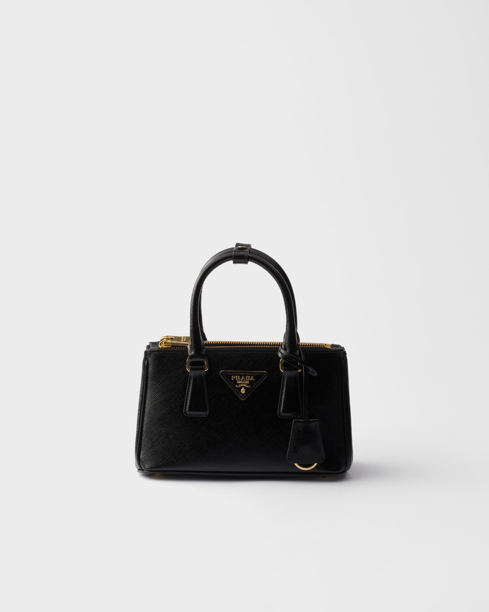 Prada Galleria patent Saffiano leather mini-bag