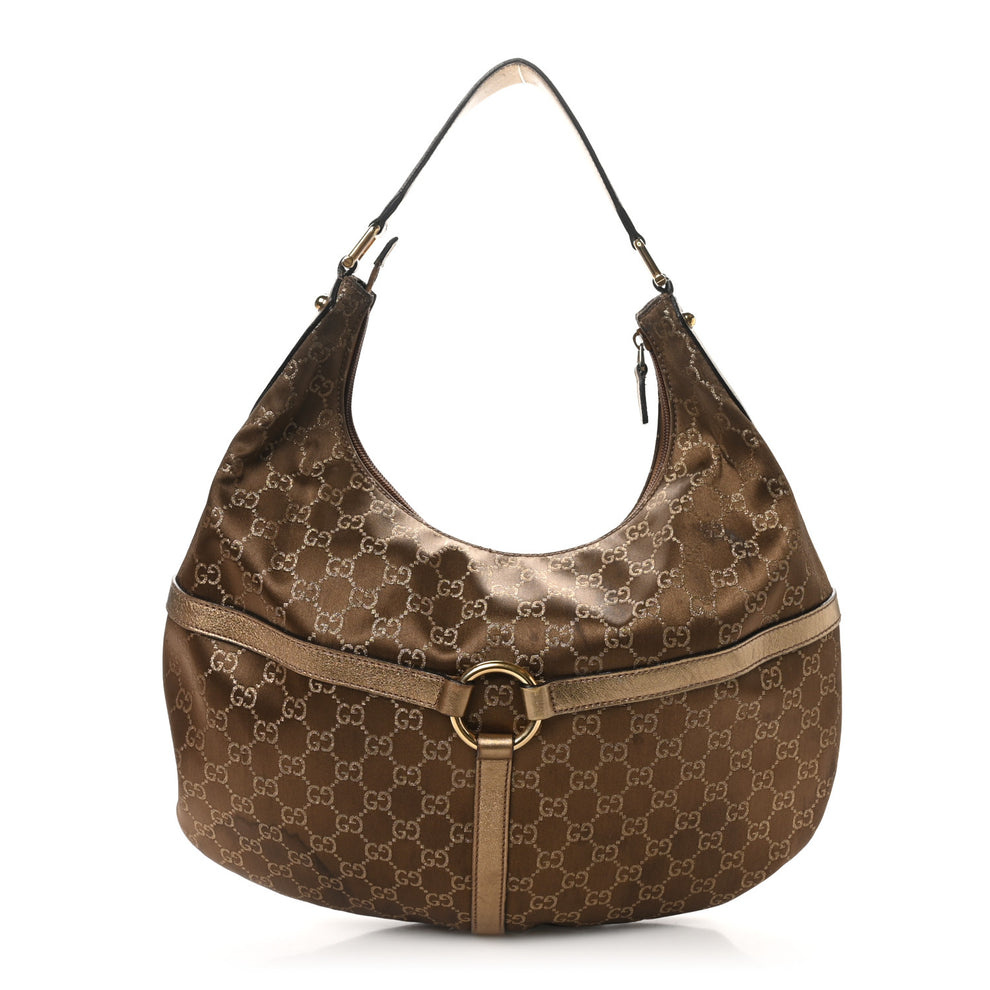 Canvas GG Reins Hobo Bronze