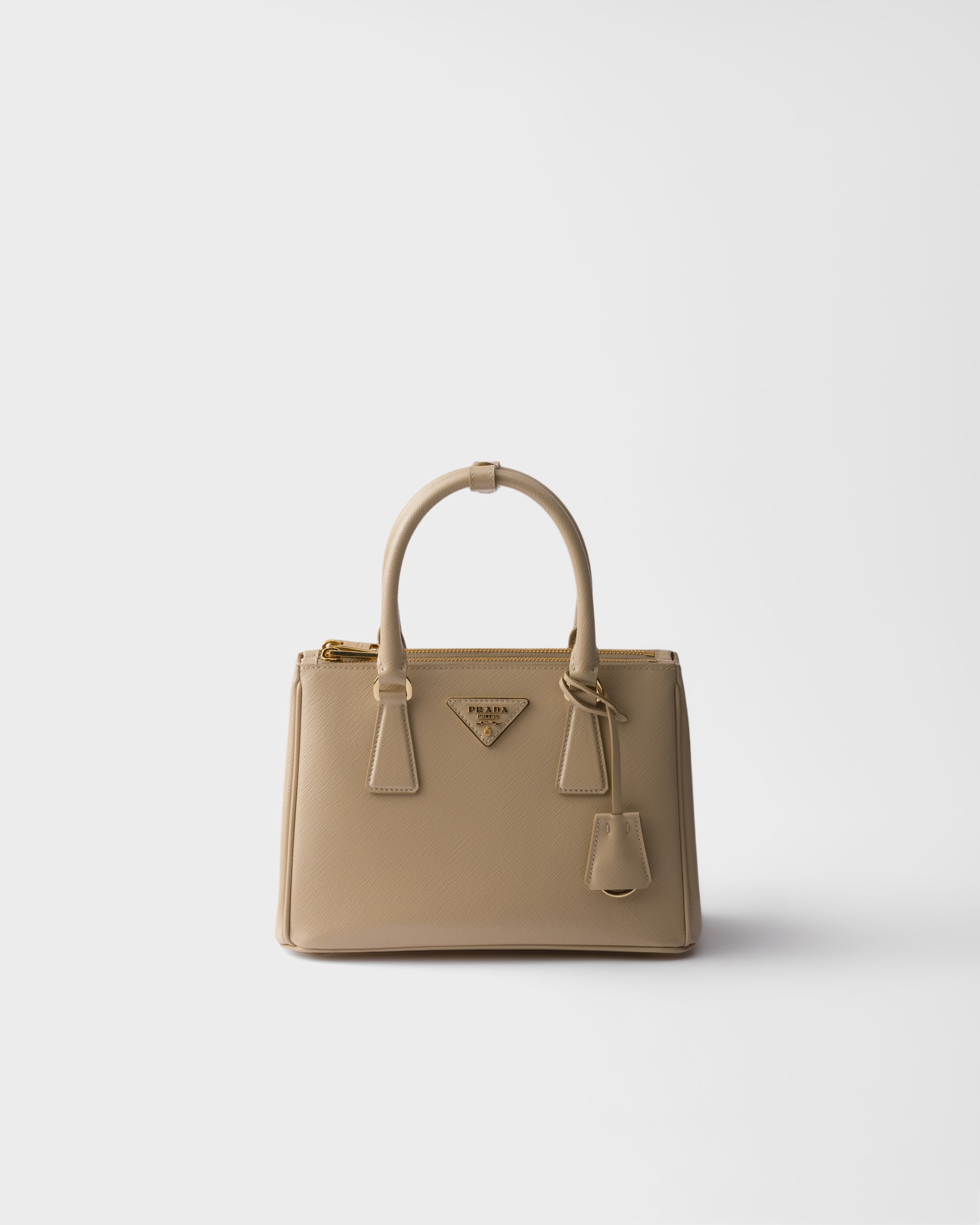 Prada Galleria small patent Saffiano leather bag