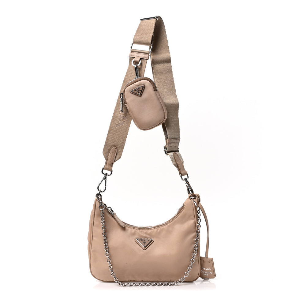 Nylon Re-Edition 2005 Shoulder Bag Cammeo