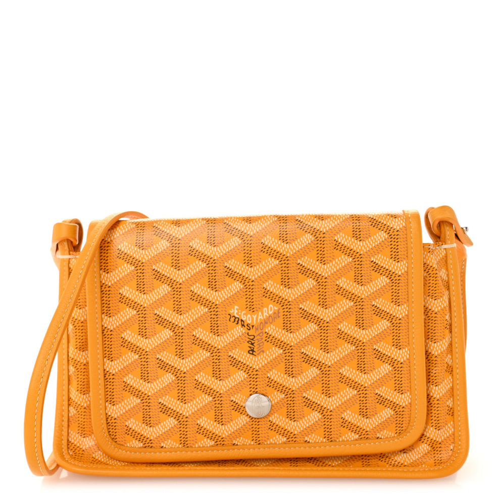 Goyardine Plumet Wallet Clutch Yellow