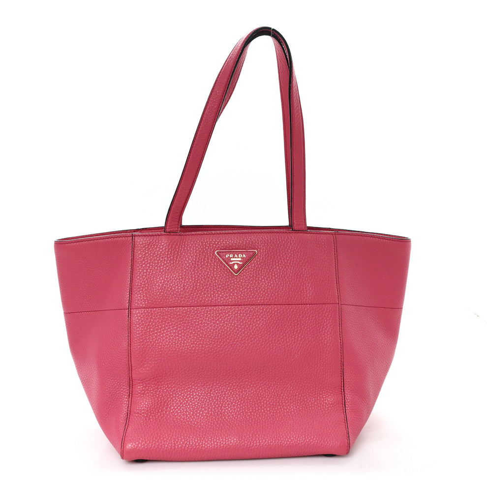 Vitello Daino Shopping Tote Peonia