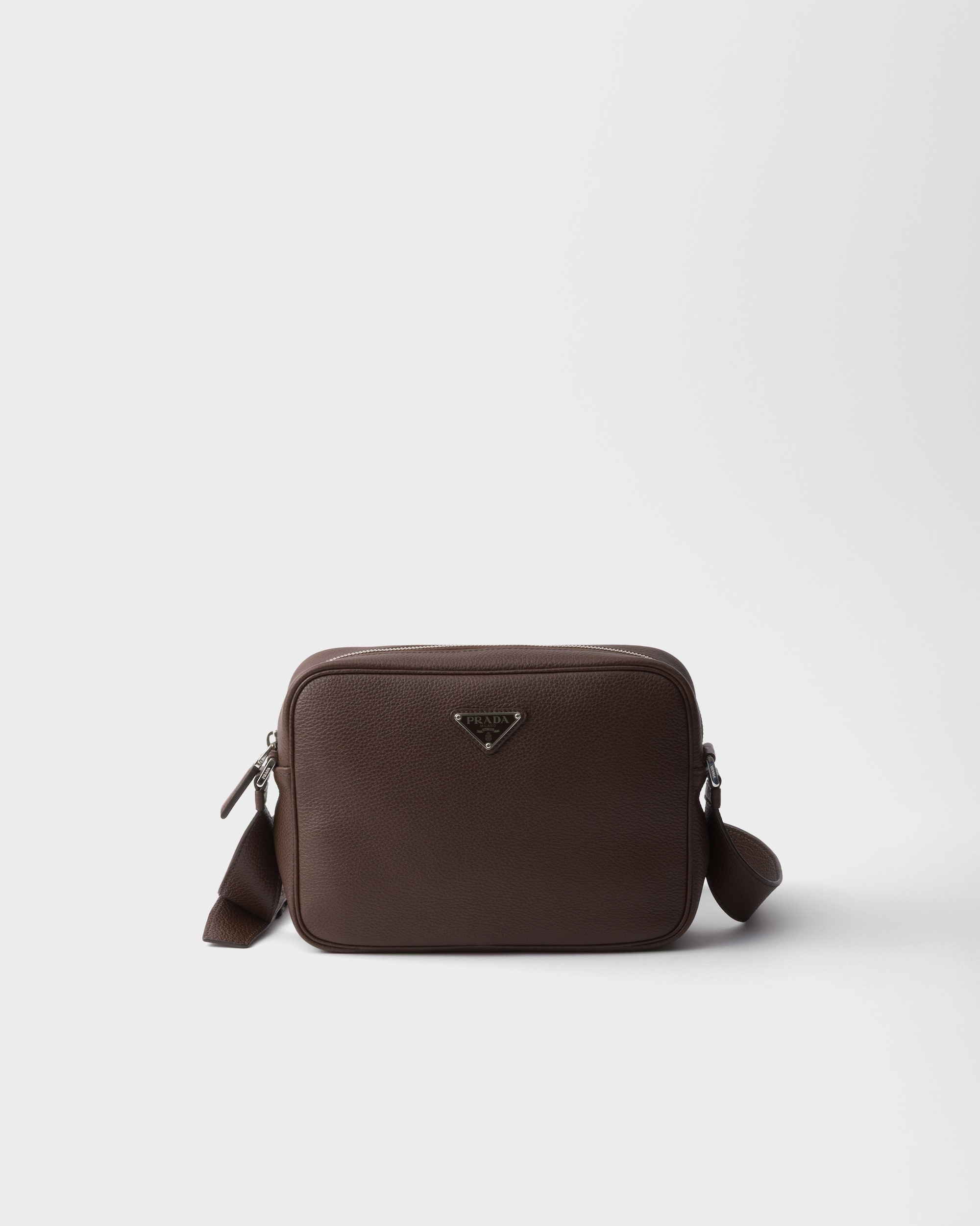 Leather shoulder bag