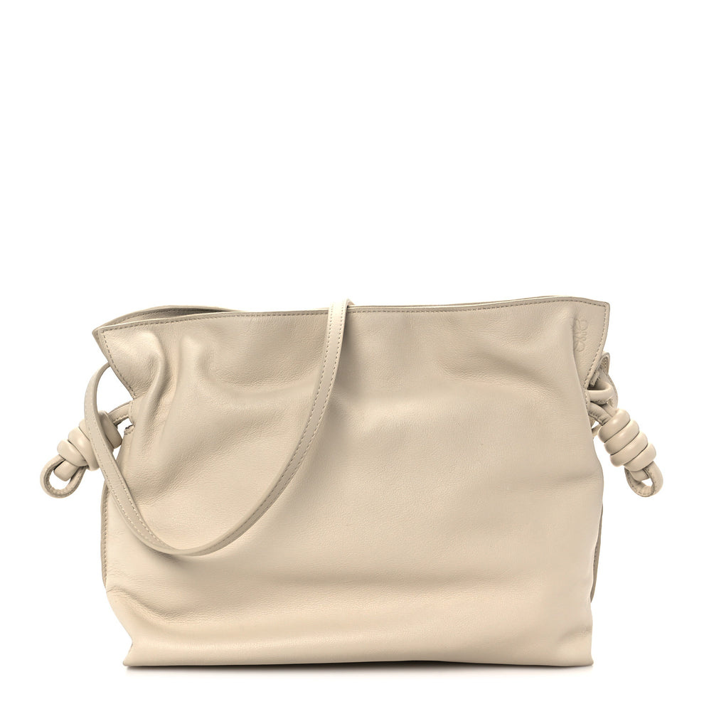 Nappa Medium Flamenco Knot Bag Sea Salt