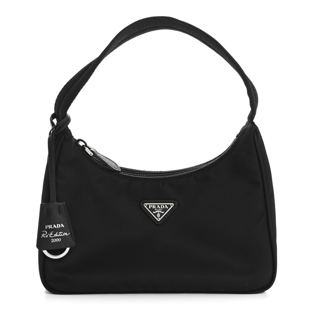 Tessuto Nylon Mini Re-Edition 2000 Bag Black