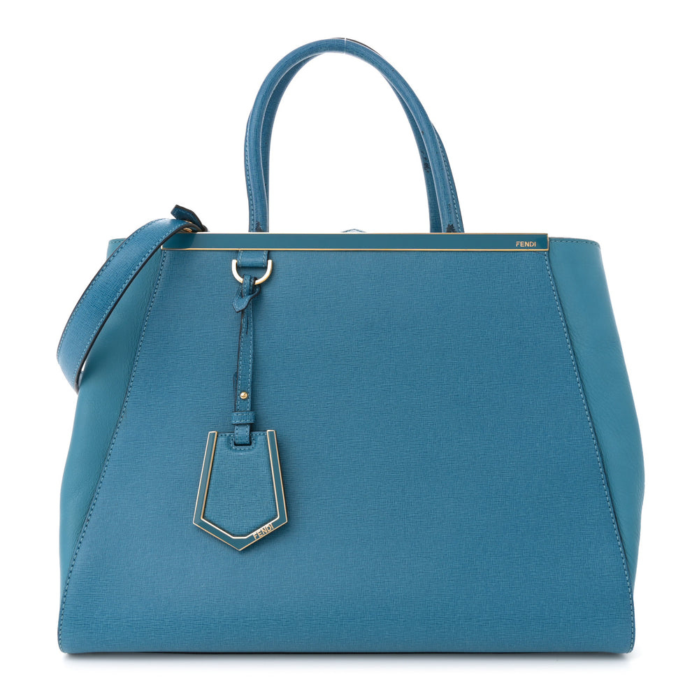 Vitello Elite Regular 2Jours Tote Blue Cobalto
