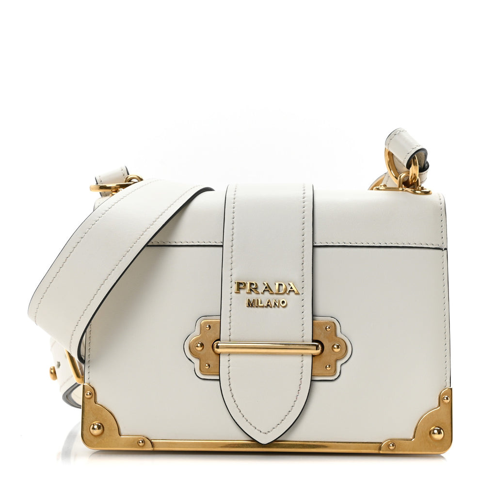 City Calf Cahier Bag White