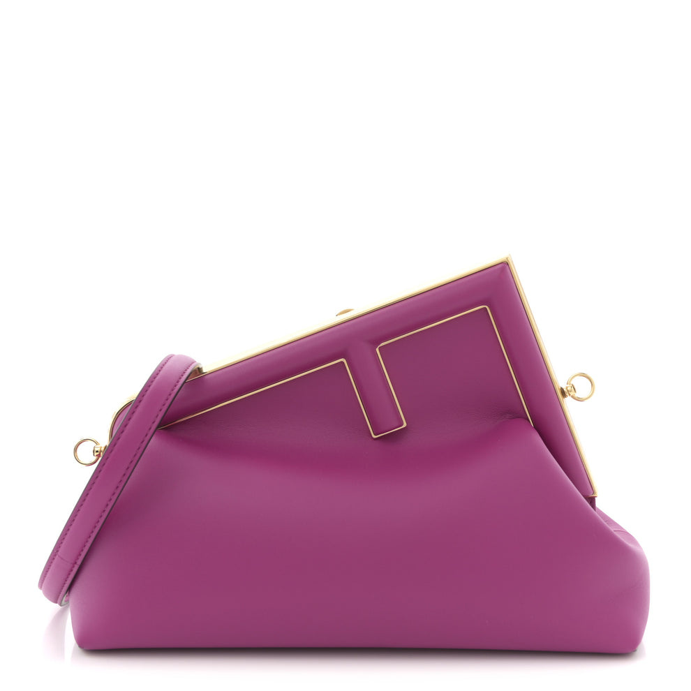 Shiny Nappa Midi Fendi First Ciclamino Pilar