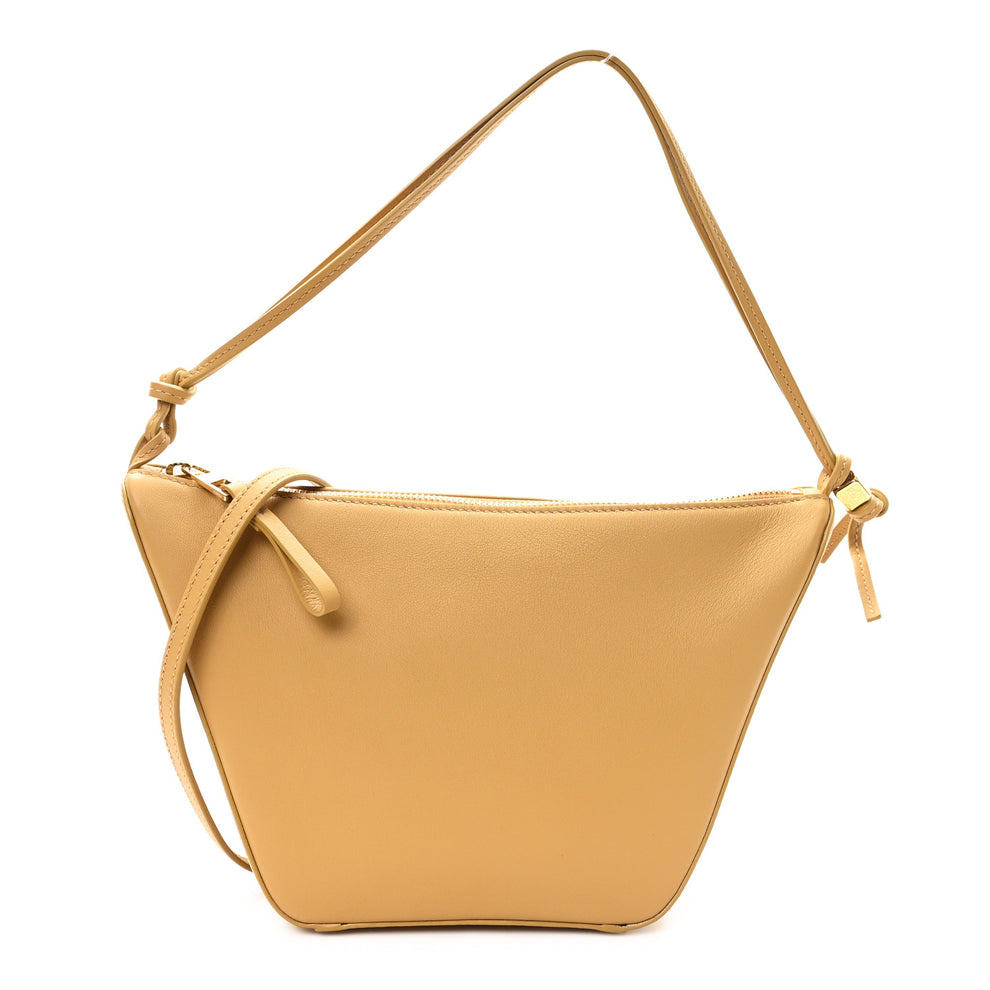 Calfskin Mini Hammock Hobo Sahara