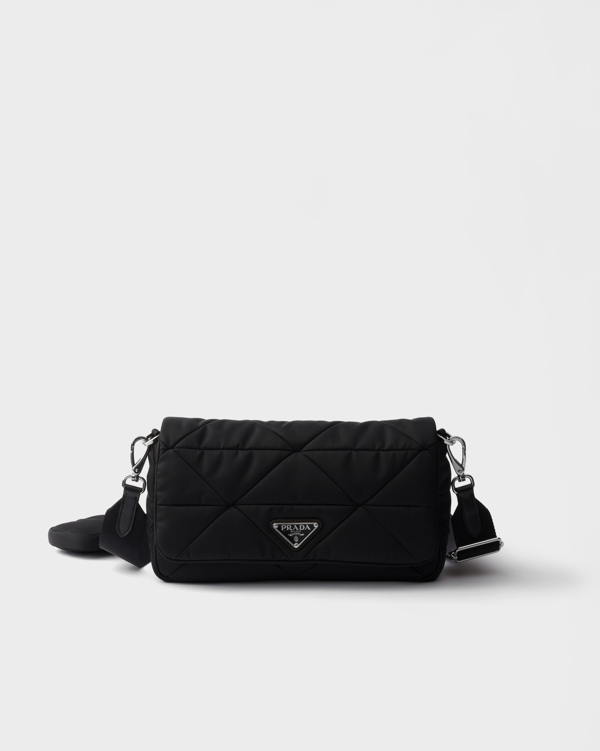 Padded Re-Nylon shoulder bag