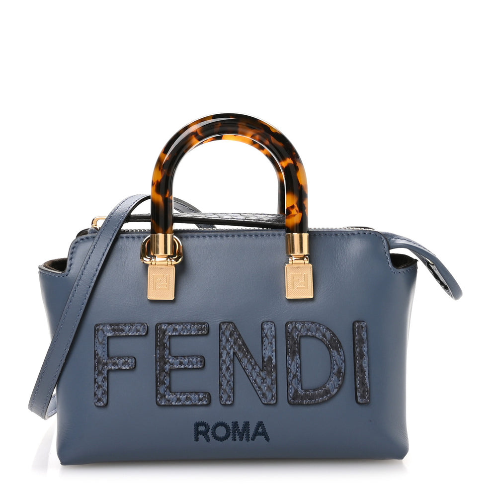 Vitello King Plexiglass Elaphe Python Print Logo Mini By The Way Mirto