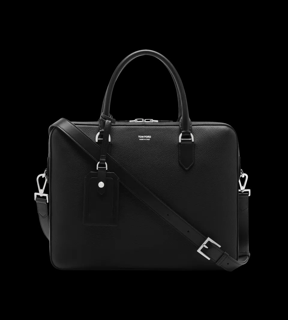 GRAIN LEATHER ELLIOT CITY BRIEFCASE